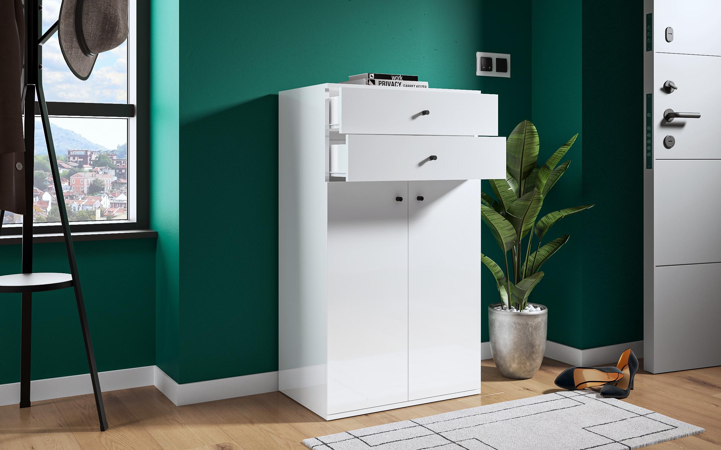 Comoda Olaf, alb  2