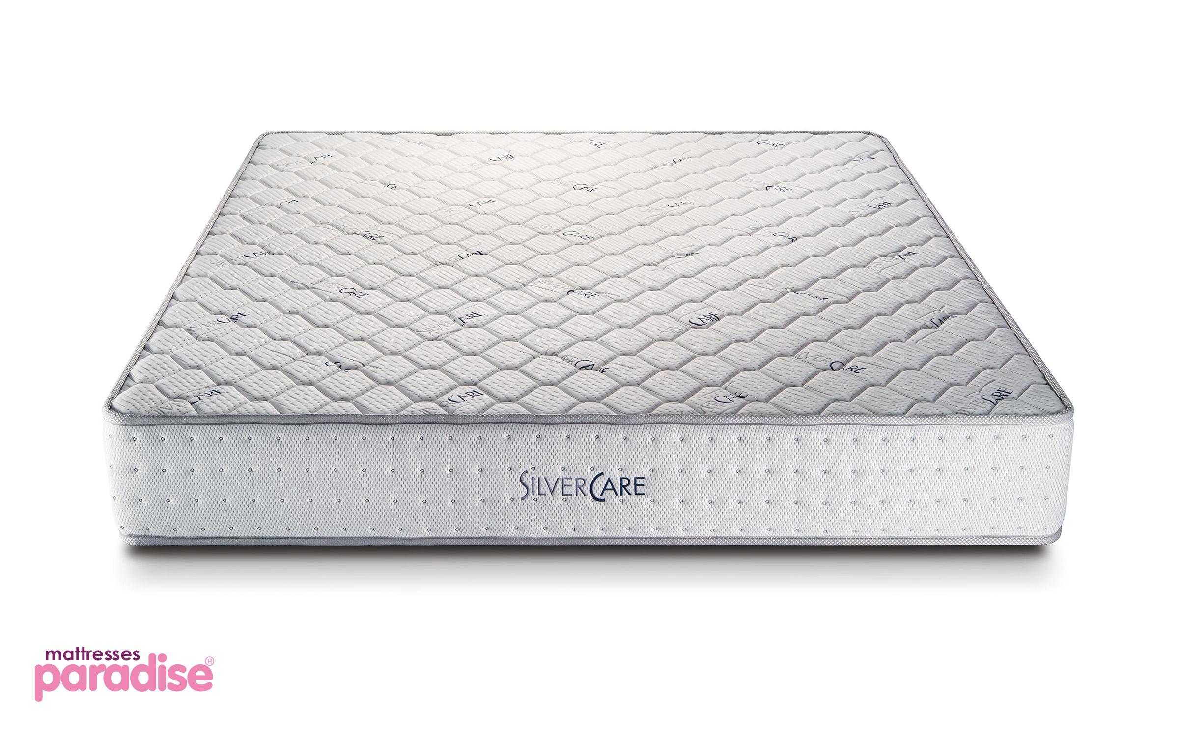 Saltea Silver Care Memory, cu doua fete 90/200, spuma foarte elastica profilata in 7 zone, inalțime 22 cm, garantie 5 ani, duritate - echilibrata si moale  3
