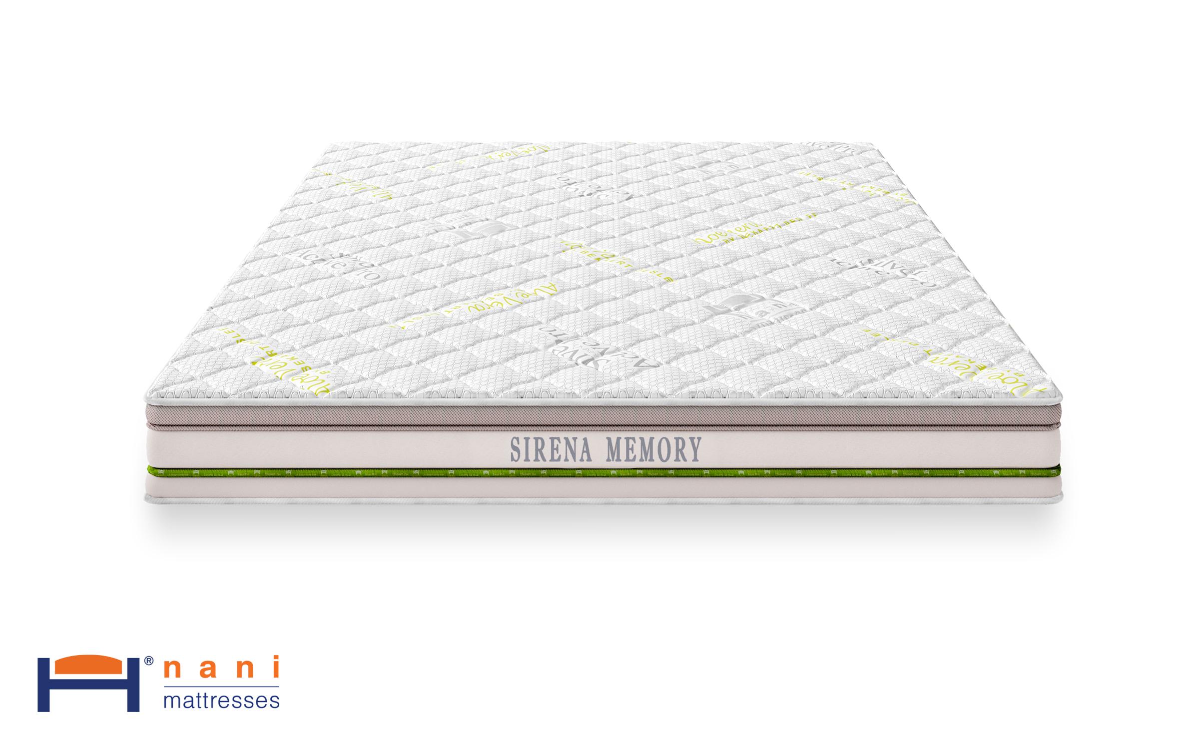 Saltea Sirena Memory, 120/200, cu doua fete,   2