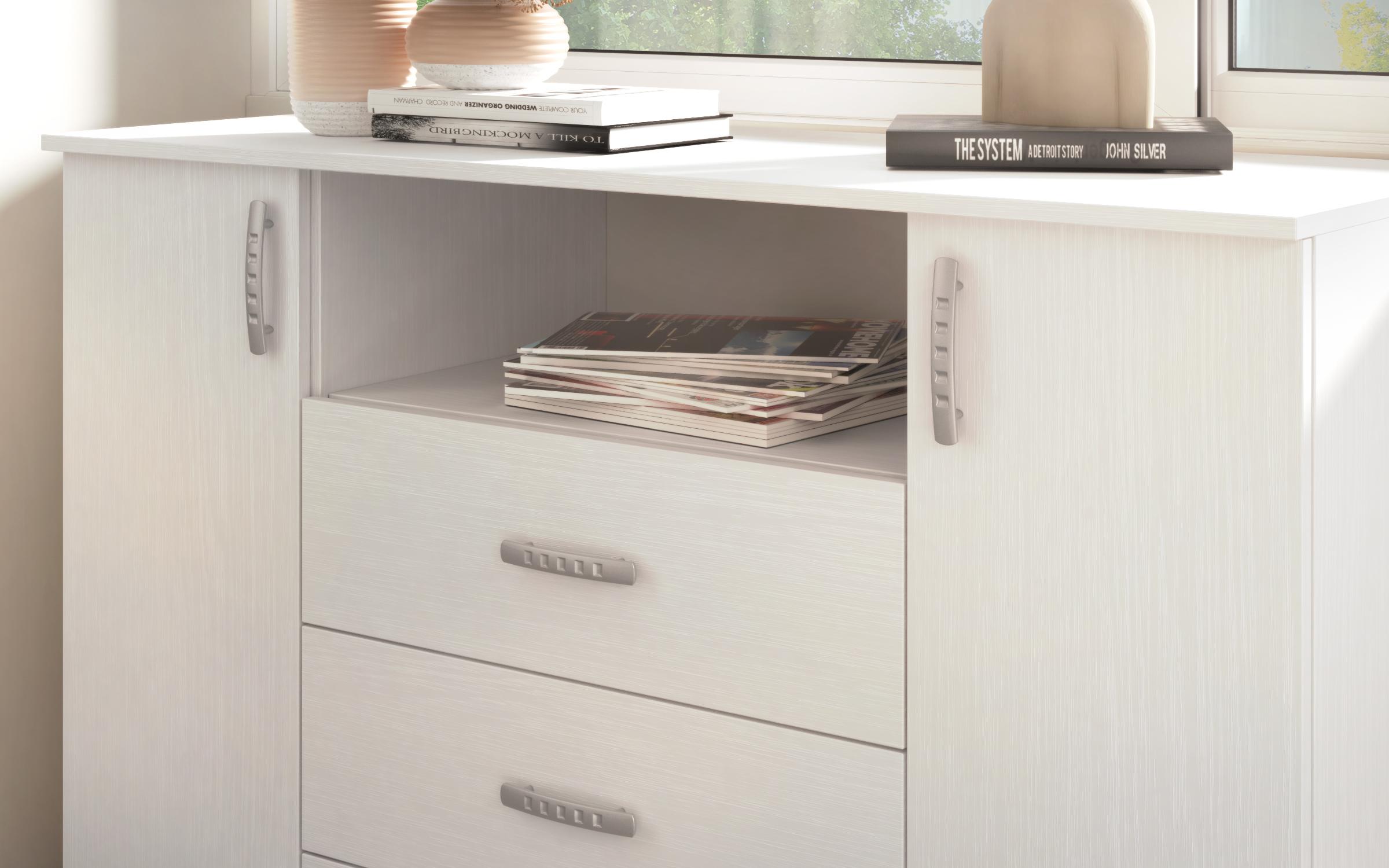 Comoda Komo, textura alba  4