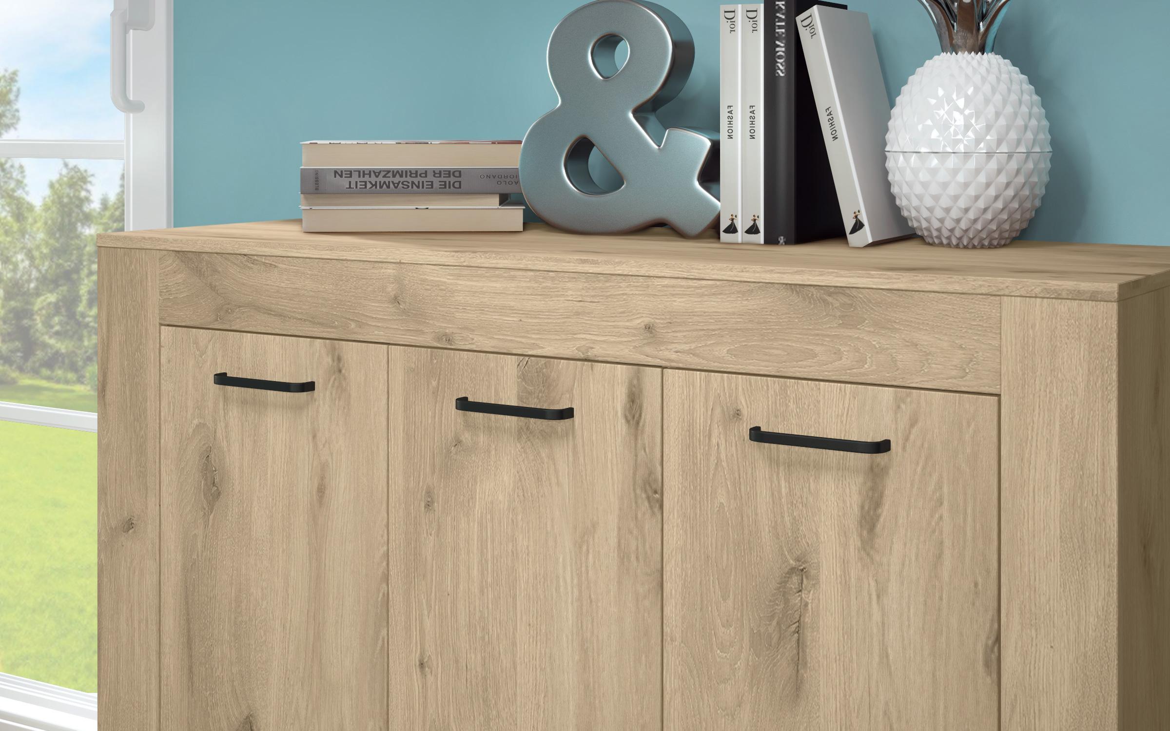 Comoda Credo, stejar scandinav deschis  3