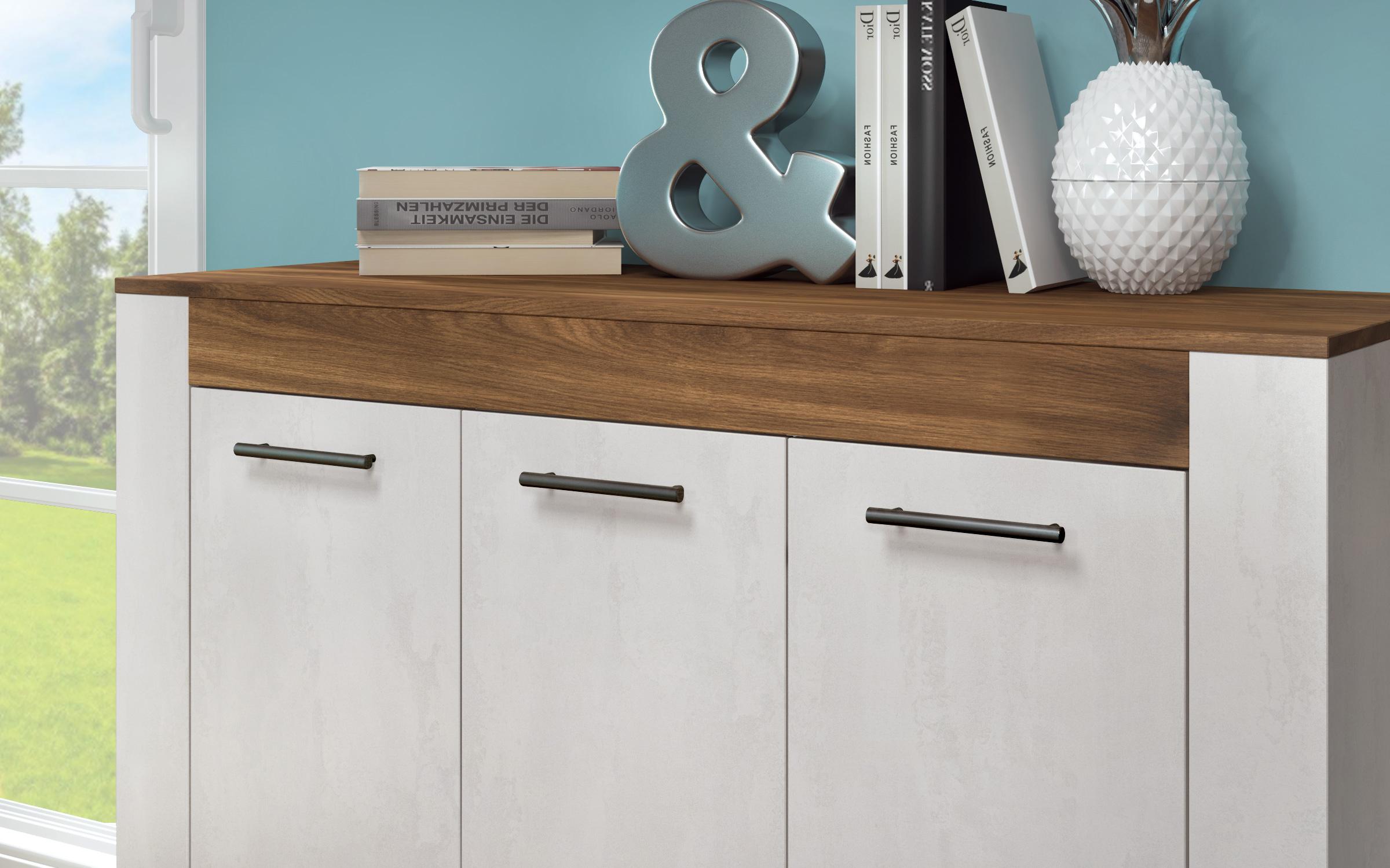 Comoda Credo, stejar coniac + Silk  4