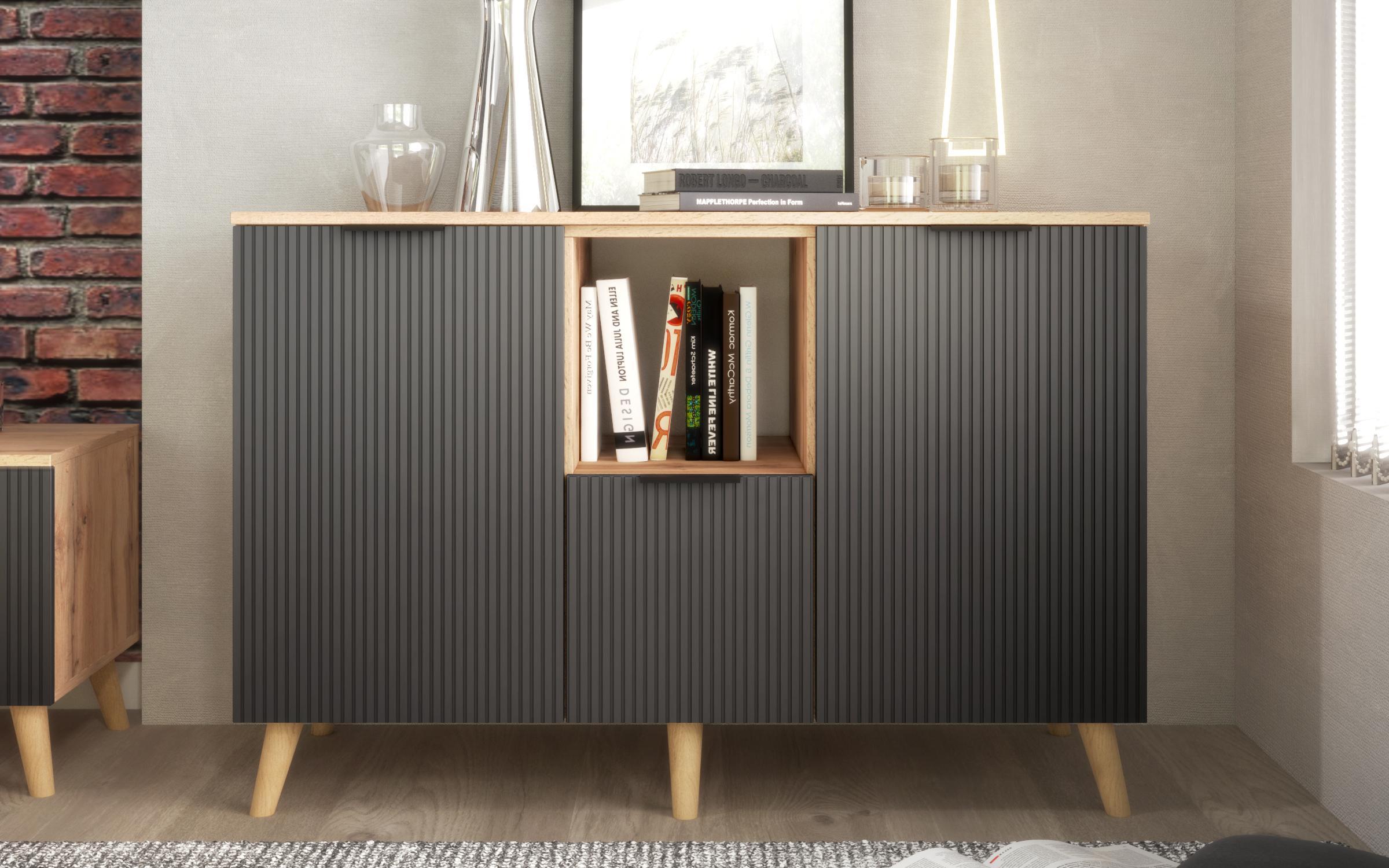 Comoda Leti, stejar apalaci + quartz 3
