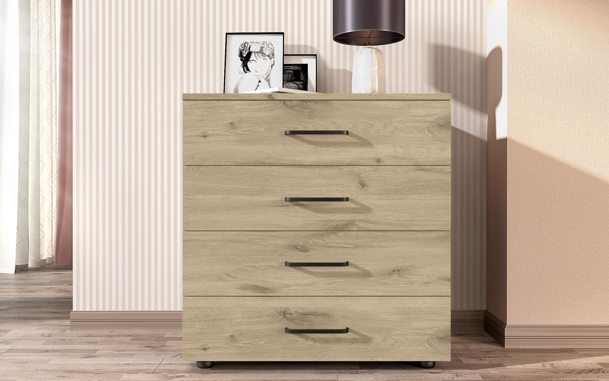 Comoda SR-4, stejar scandinav deschis  3