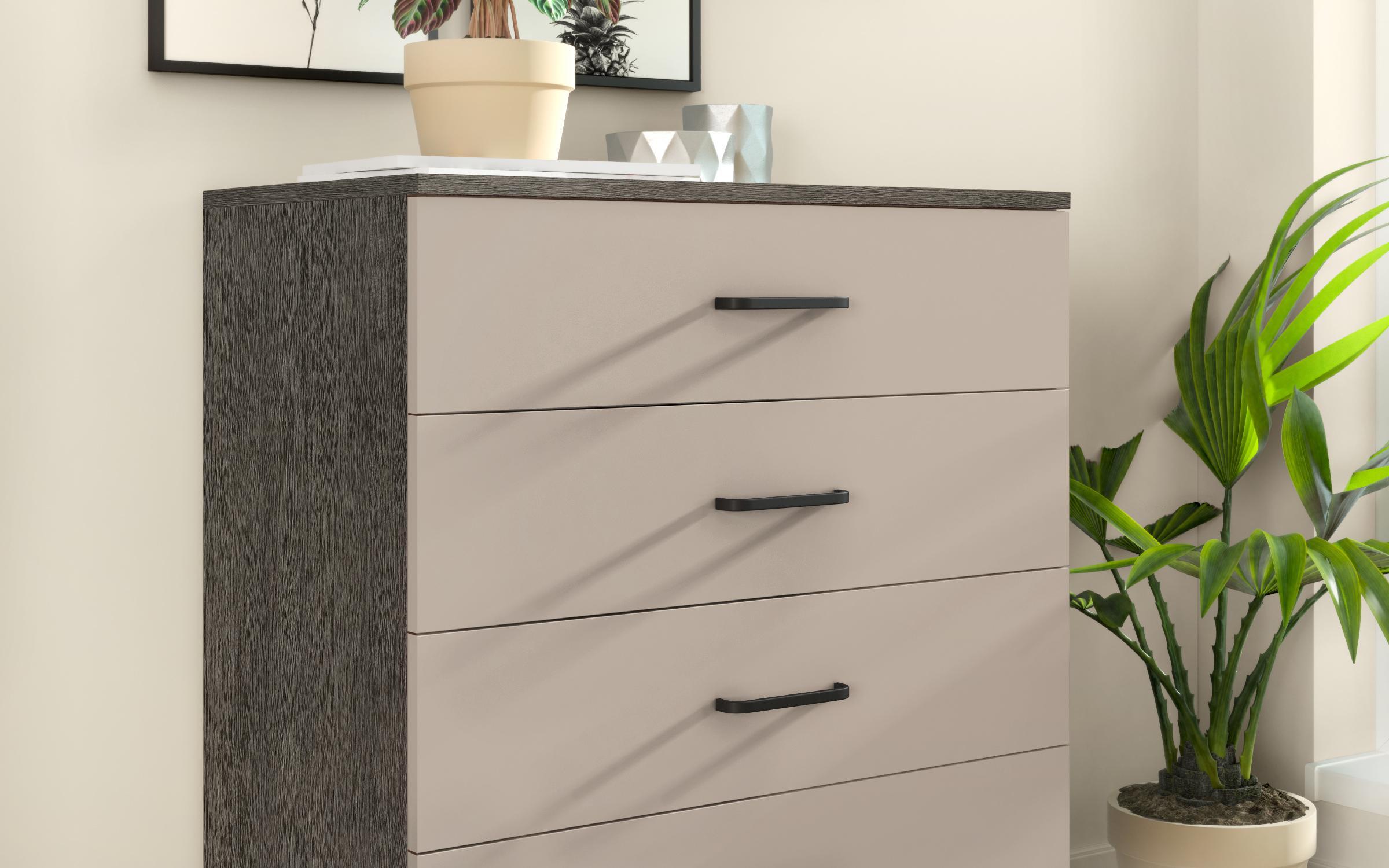 Comoda SR-5, casmir + stejar antracit  4