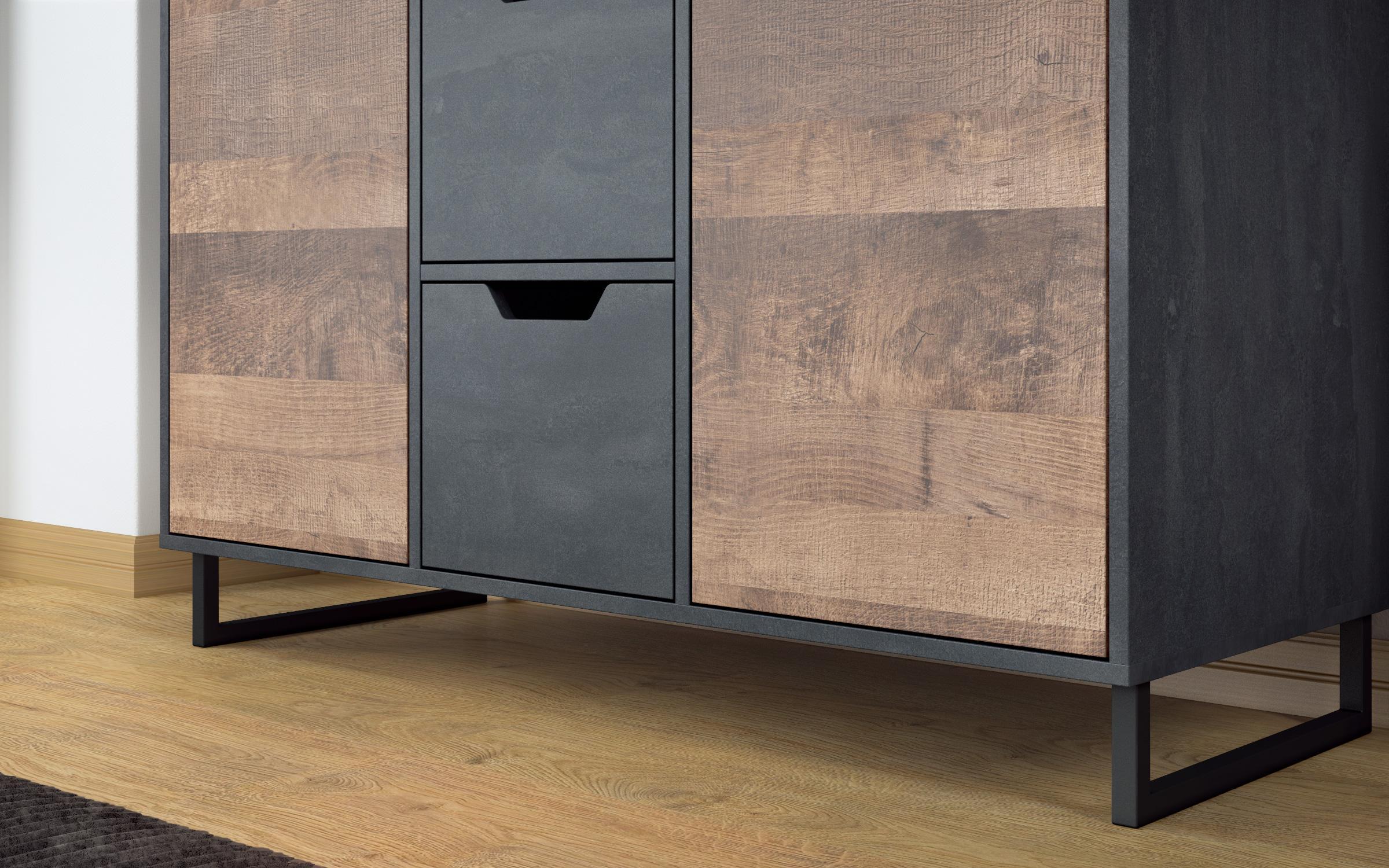 Comoda Secret II, Magma + stejar colonial  4