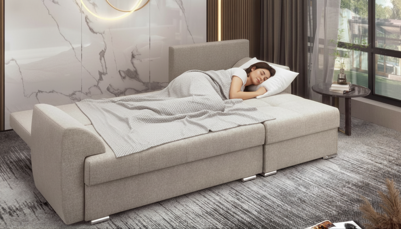 Coltar extensibil Interio, bej  4