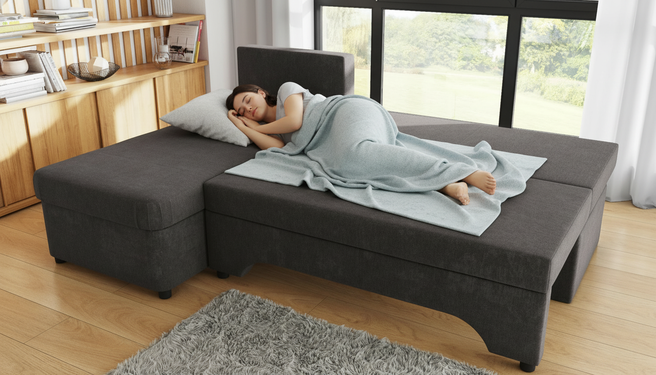 Coltar extensibil Neos, gri -maroniu + portocaliu  3