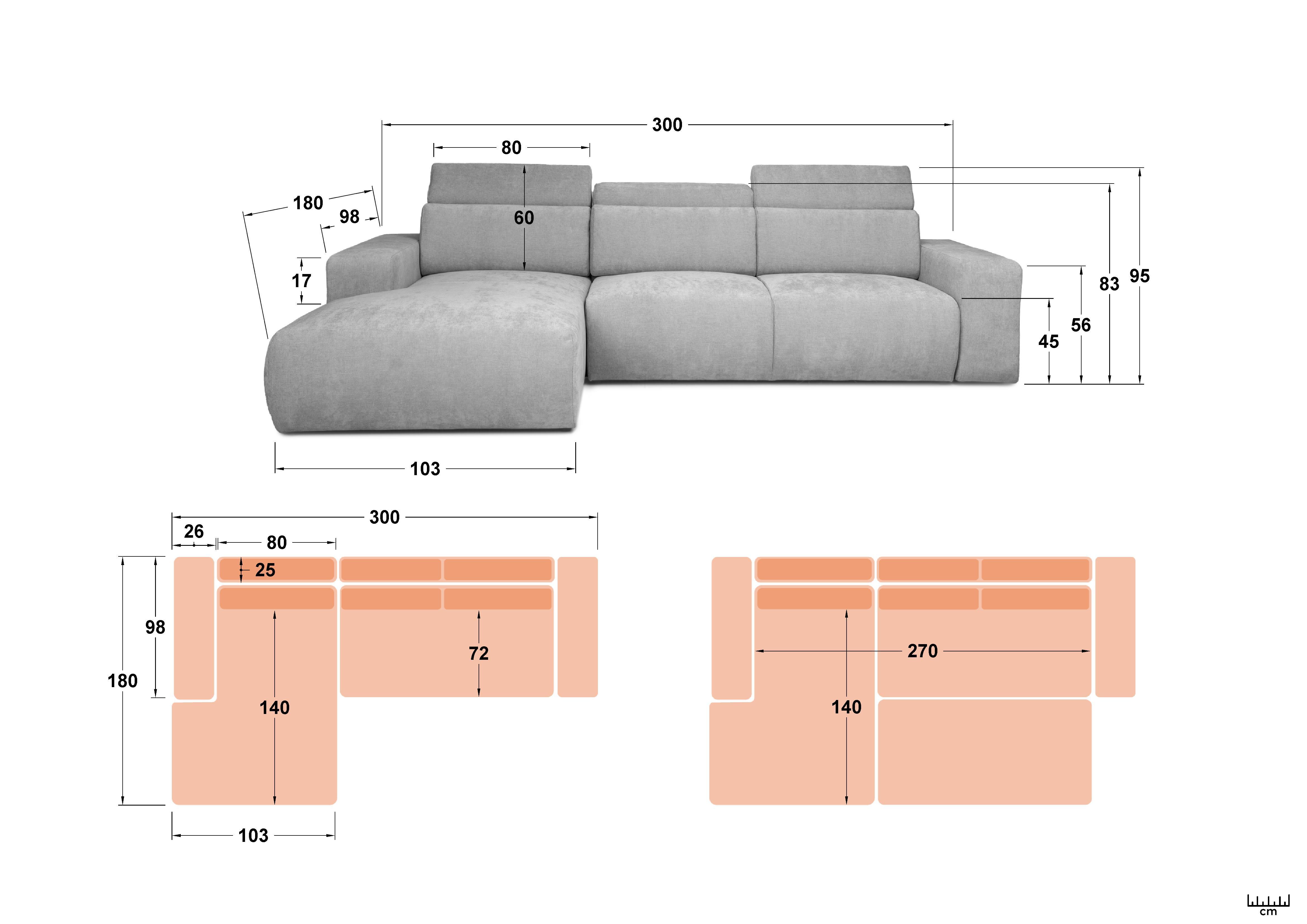 Coltar extensibil Sorelo, bej  2