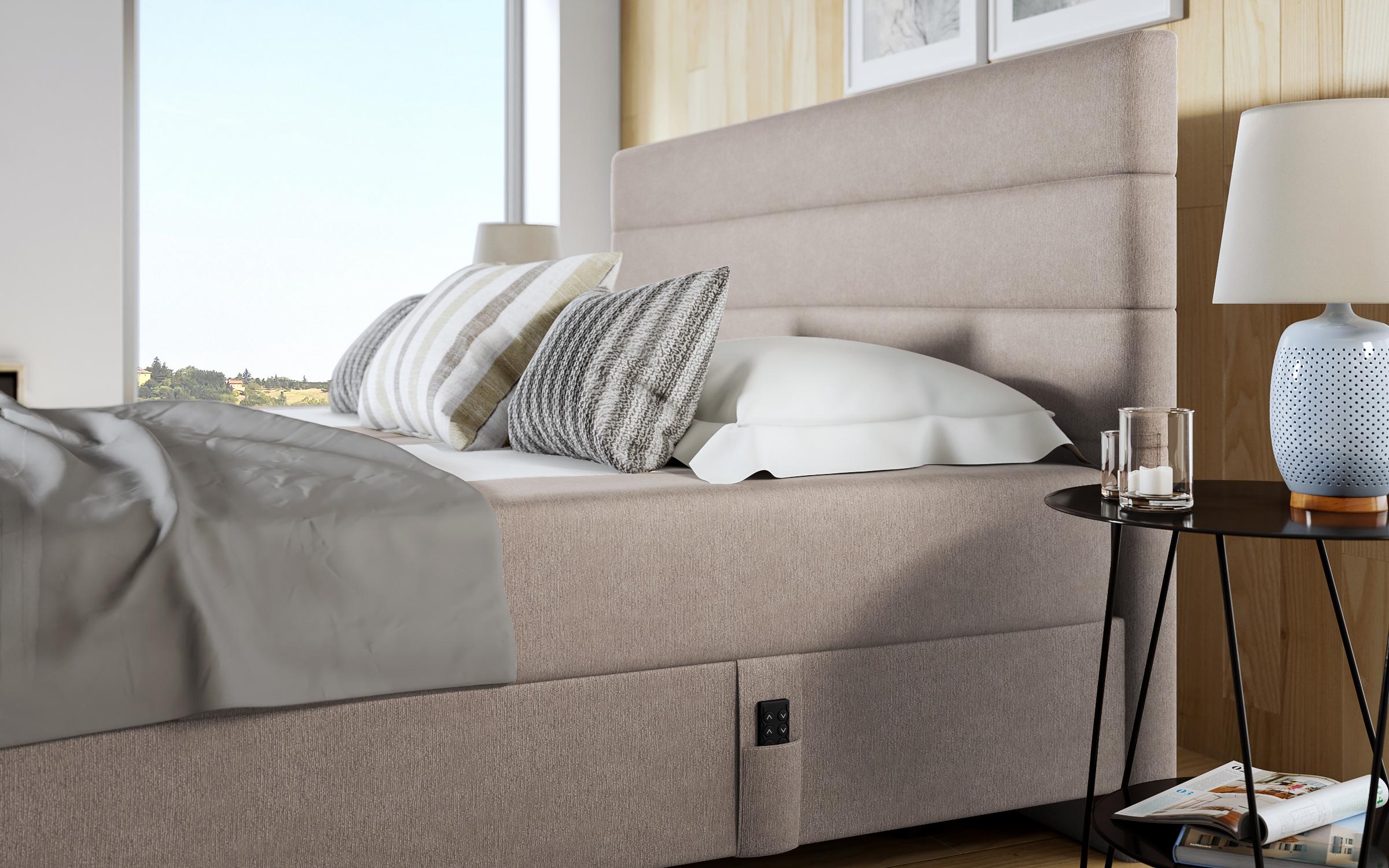 Pat dublu Carmela Boxspring, bej  5