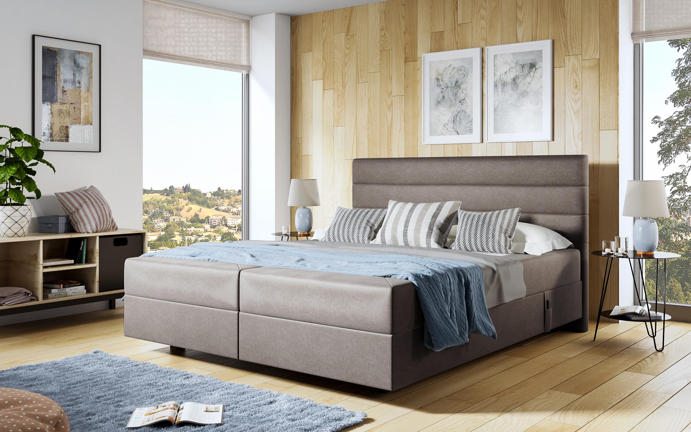 Pat dublu Carmela Boxspring, maro  3