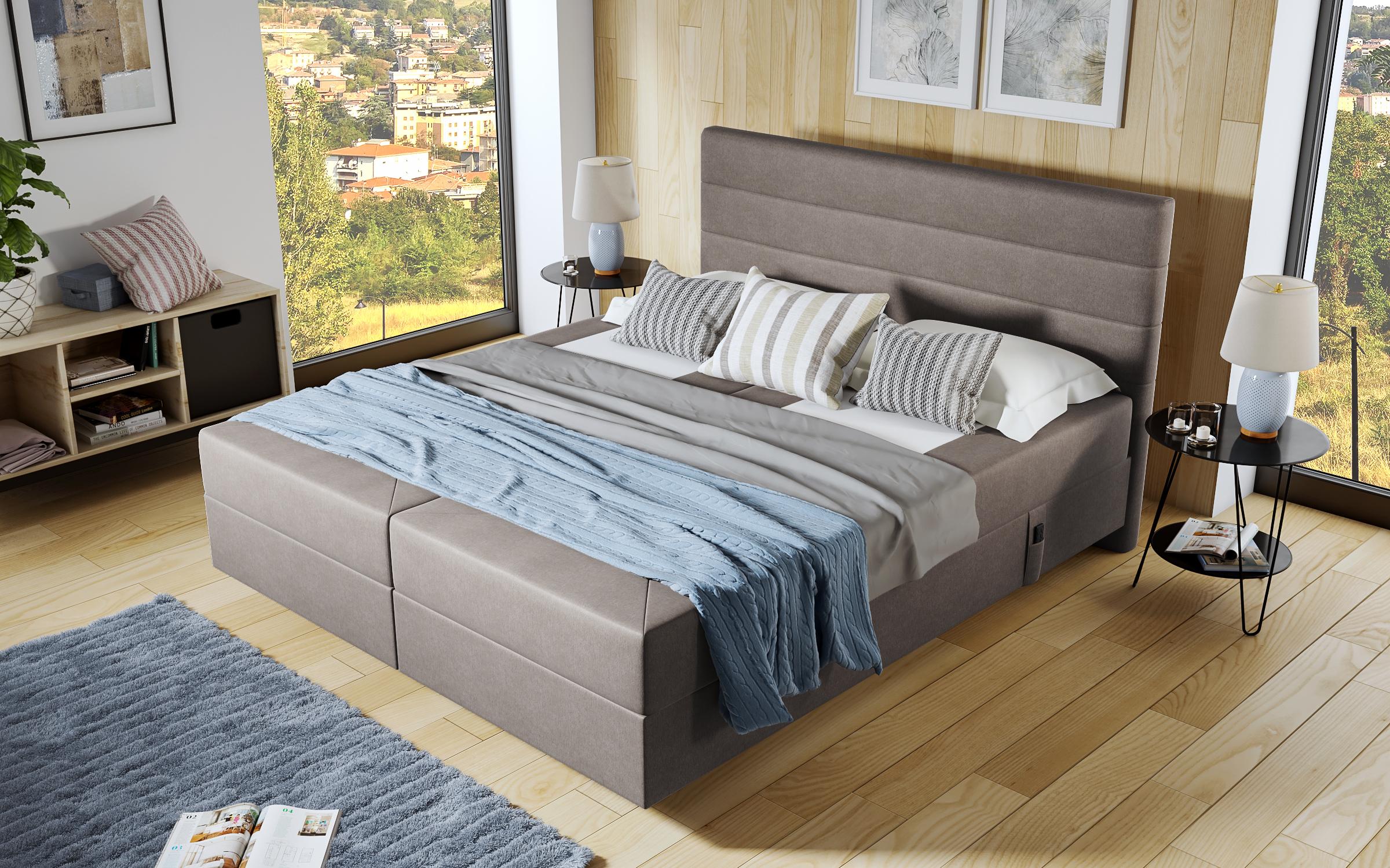 Pat dublu Carmela Boxspring, maro  6