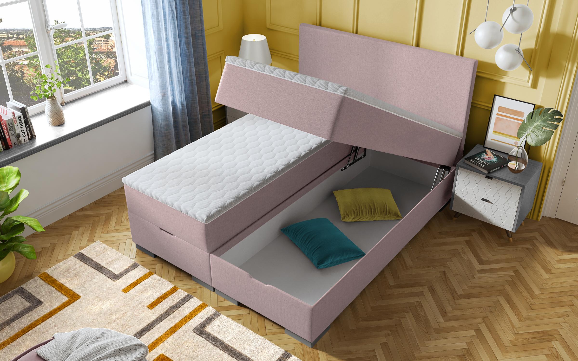 Pat dublu Boxspring Evian 160/200, roz  4