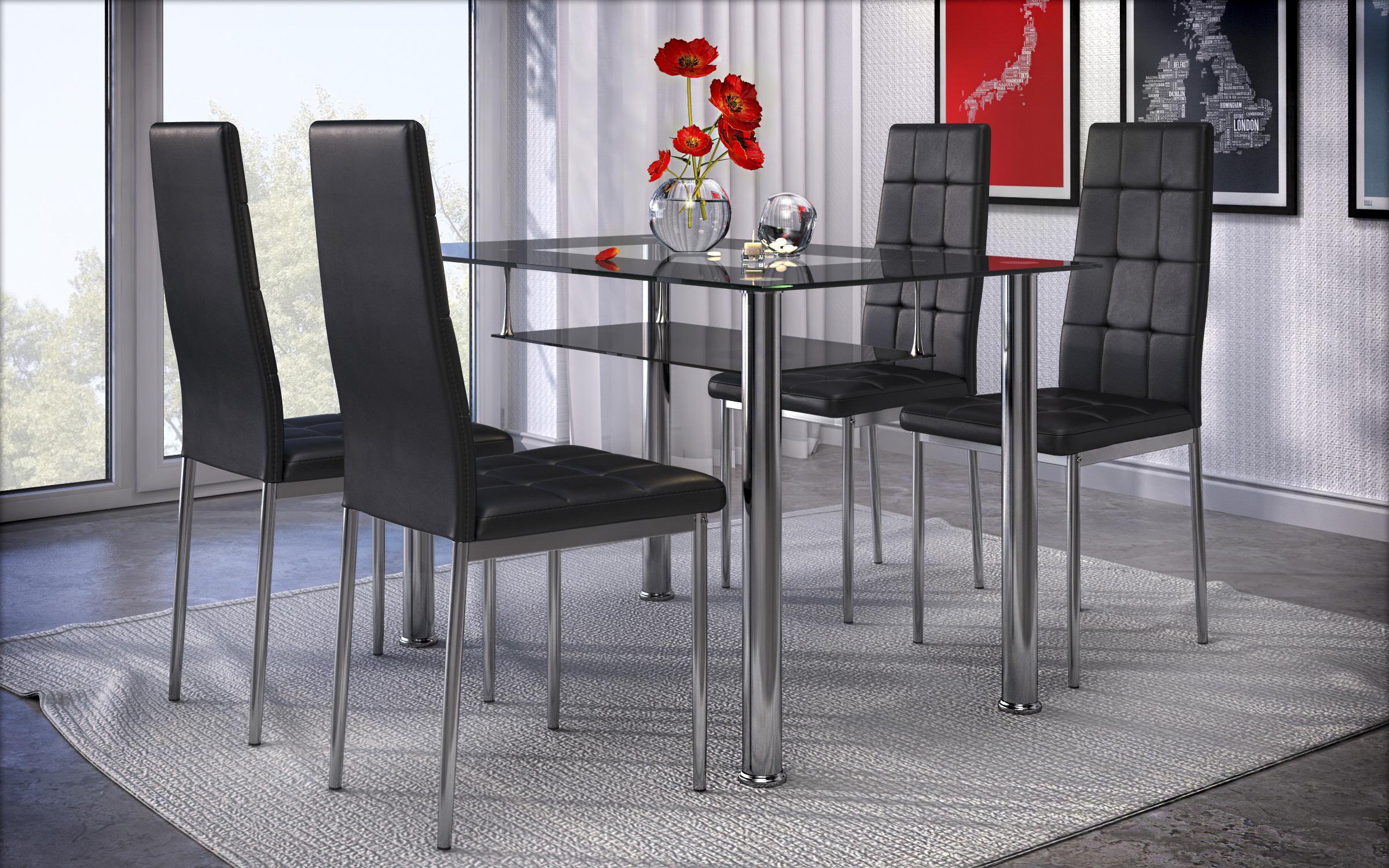 Scaun Apolo lux 2P, negru  1