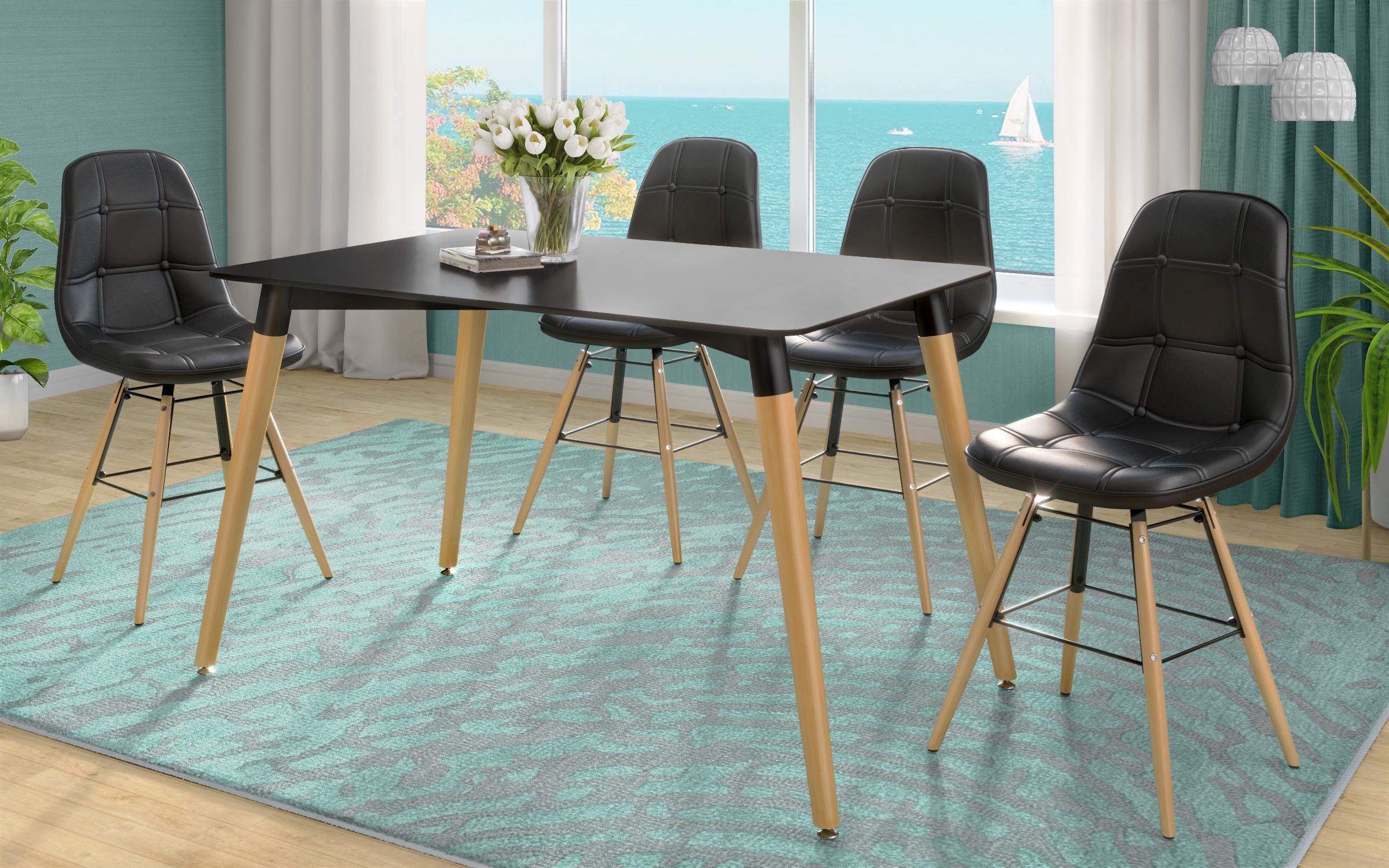 Scaun Atol III, negru  2