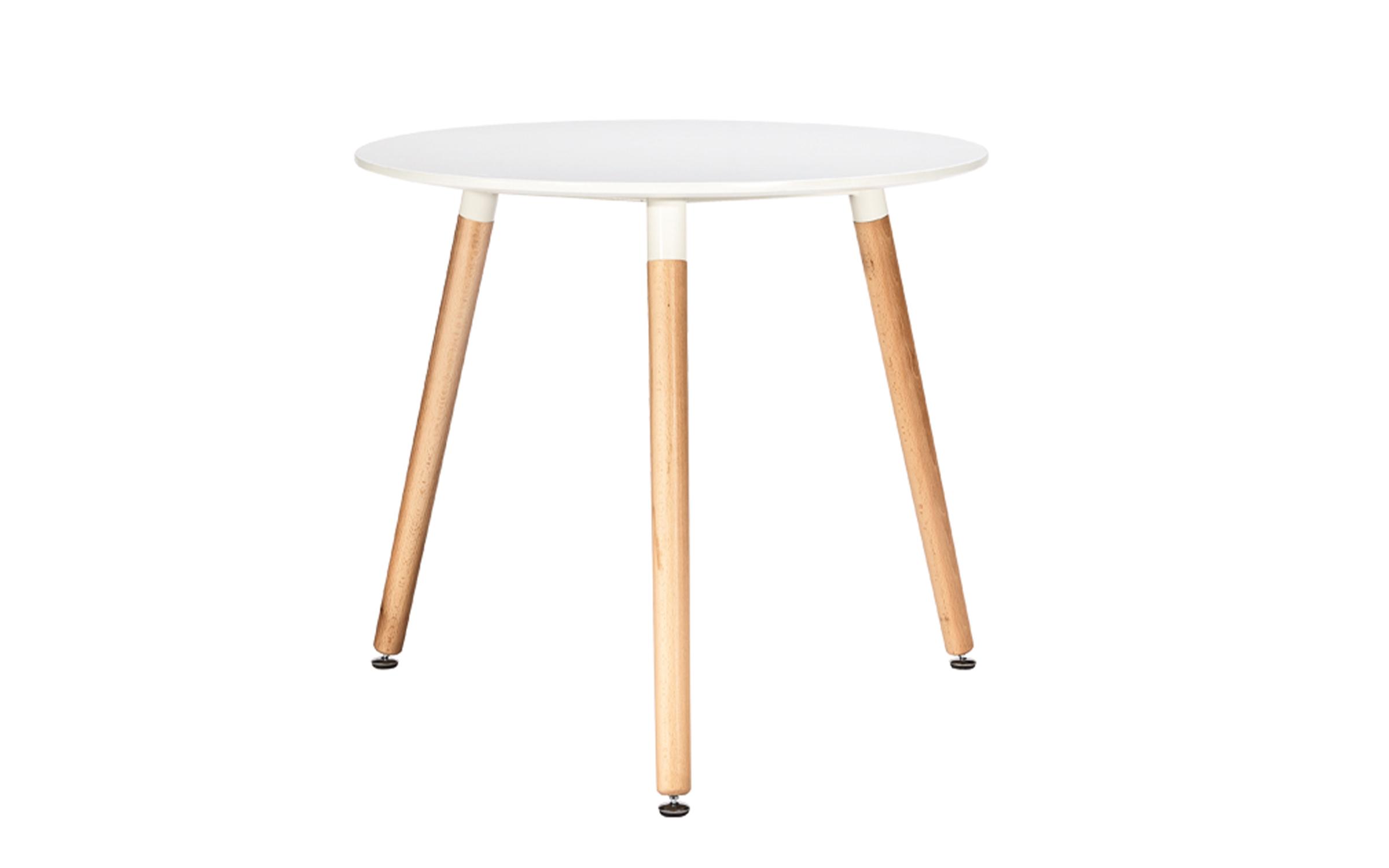 Masa dining Teora, alba  1