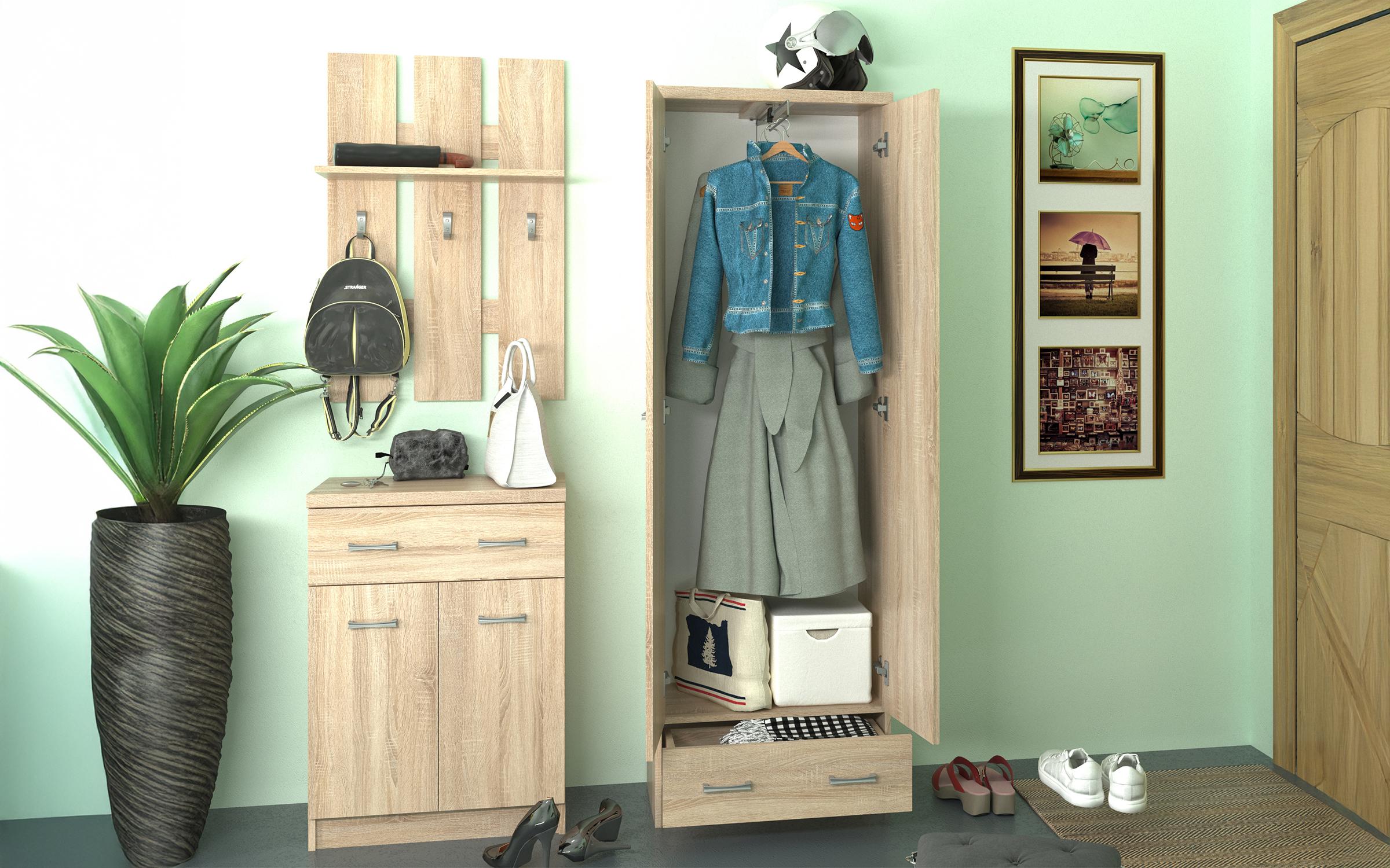 Mix 1, stejar sonoma  2