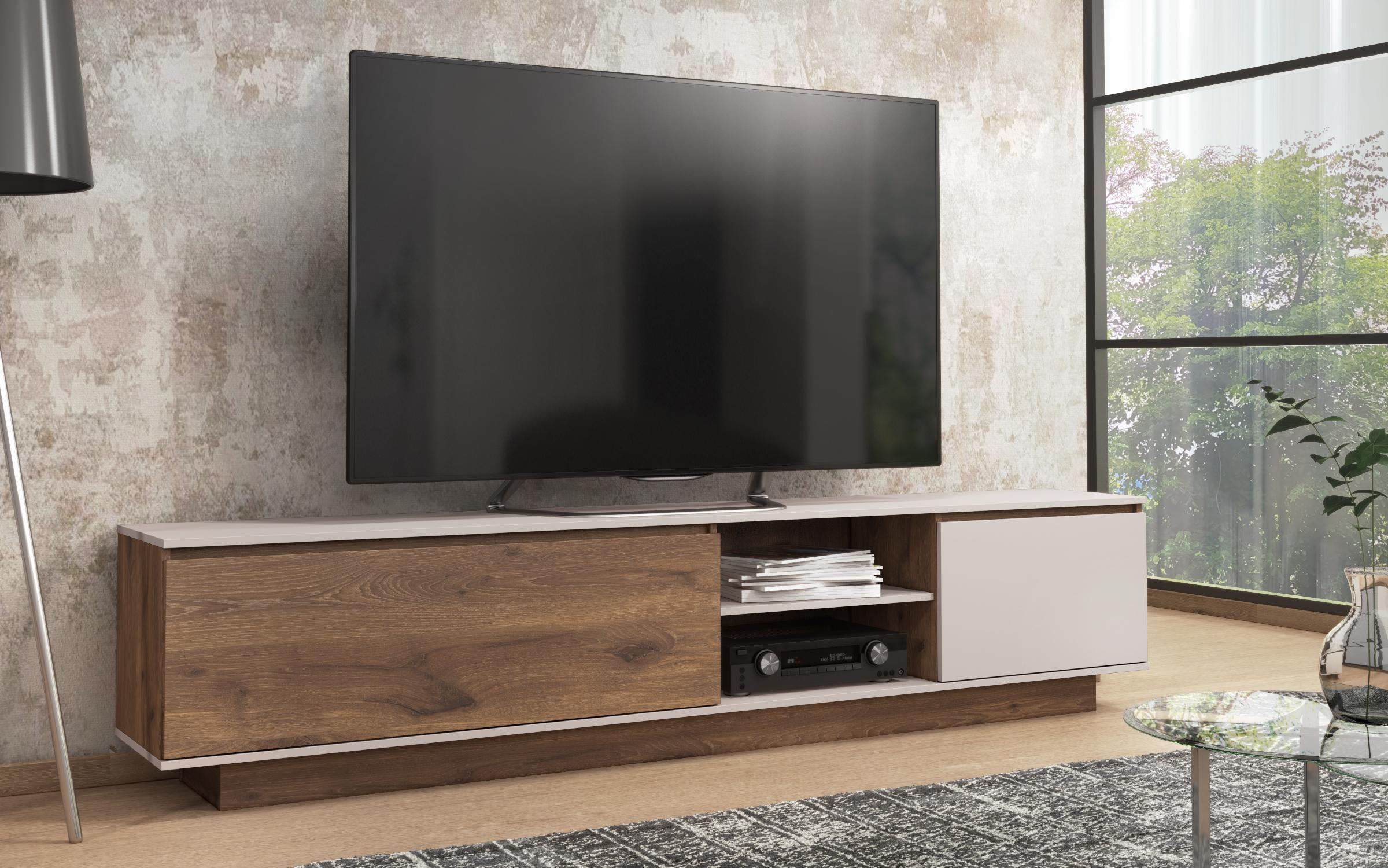 Apartament Toronto, stejar scandinav inchis + bej + wenge + nisipiu mat  3