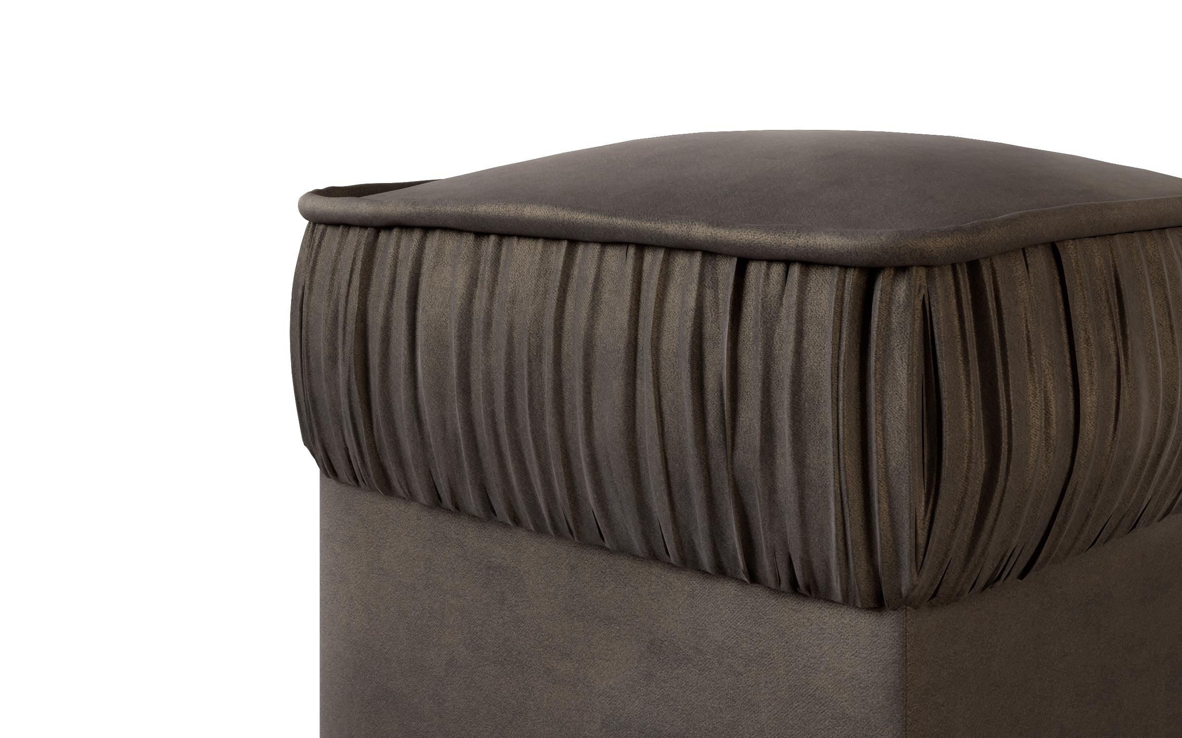 Пуф Империал, темно-коричневый  2