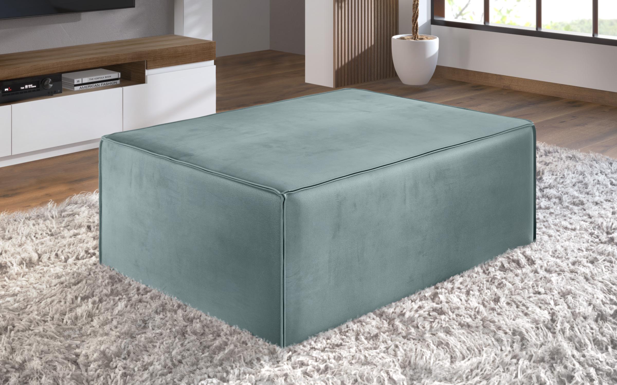 Taburet Mareta XL, turcoaz 3