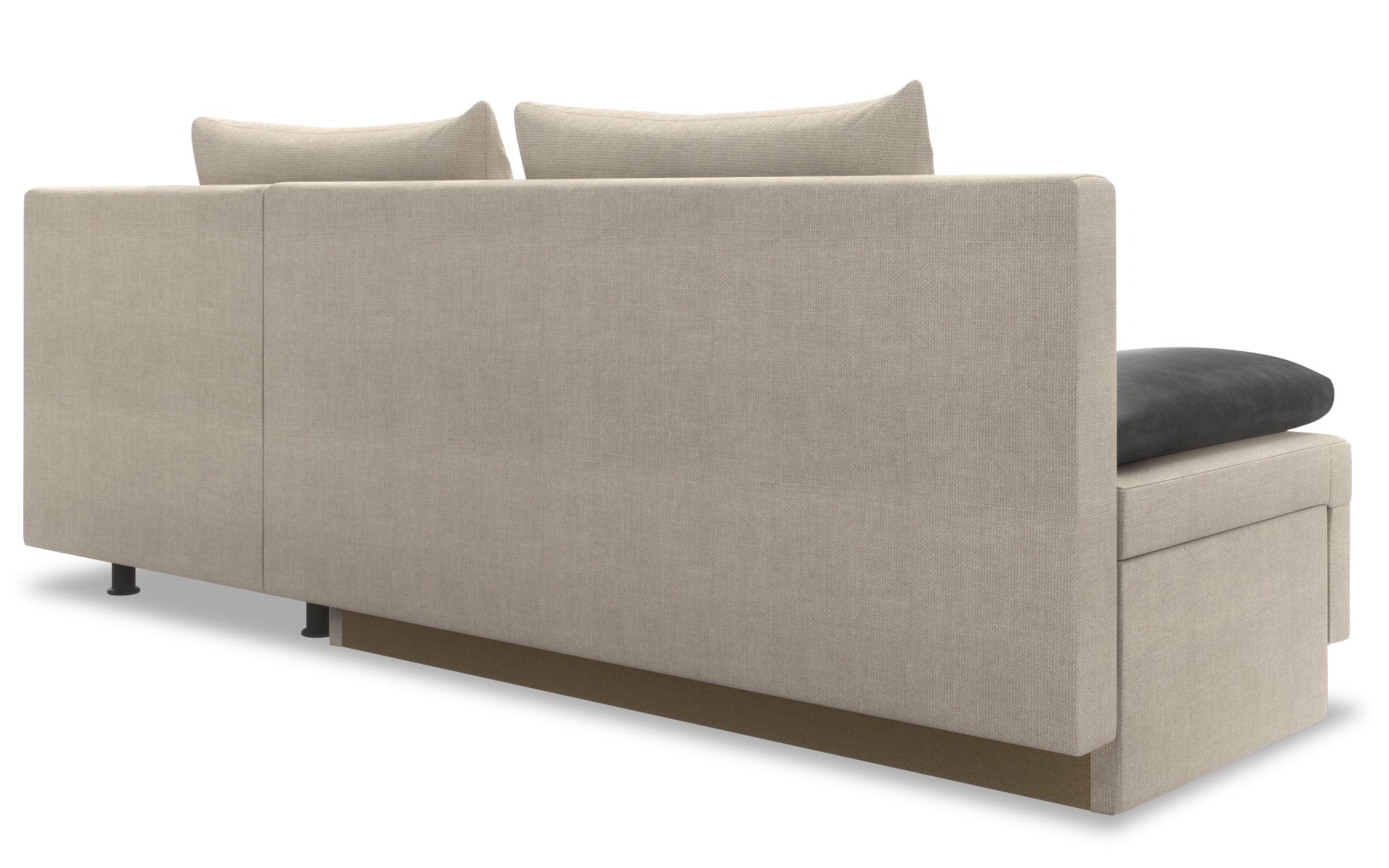 Coltar extensibil Real Prime, bej + antracit  4