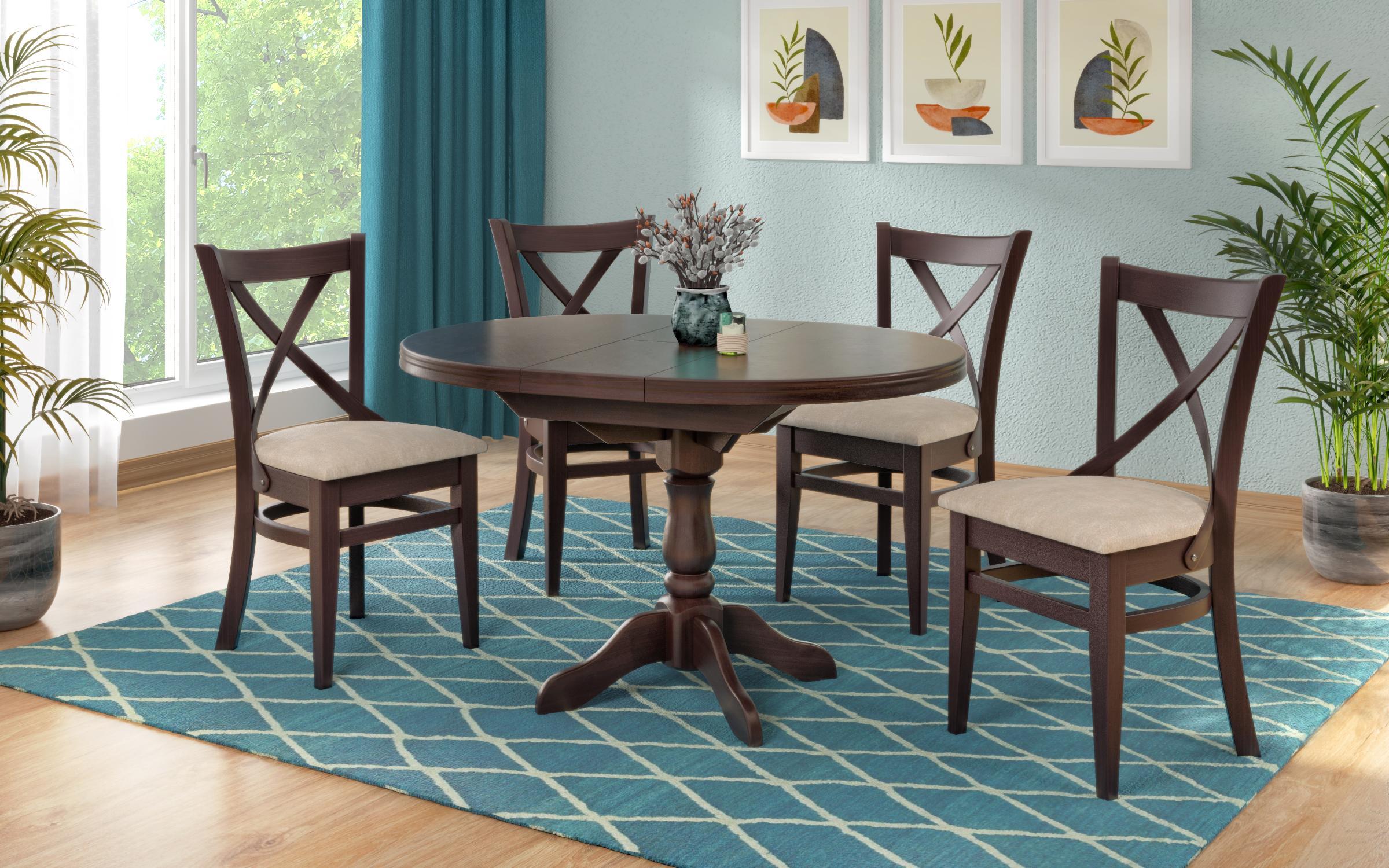 Masa dining Jane /extensibila/, wenge  2
