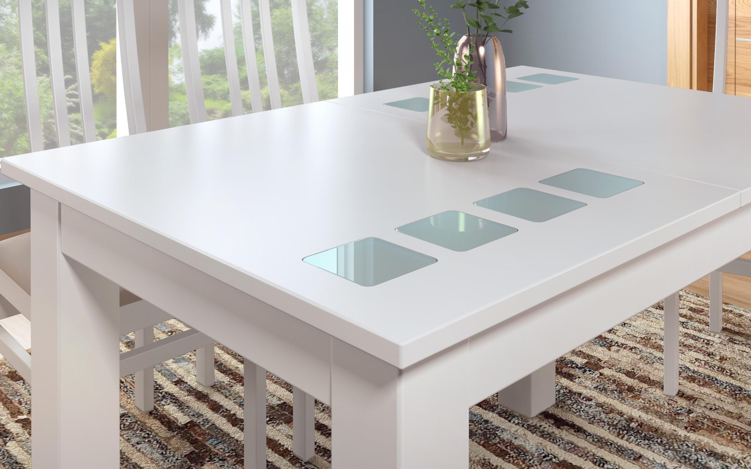 Masa dining Altera, alba  5