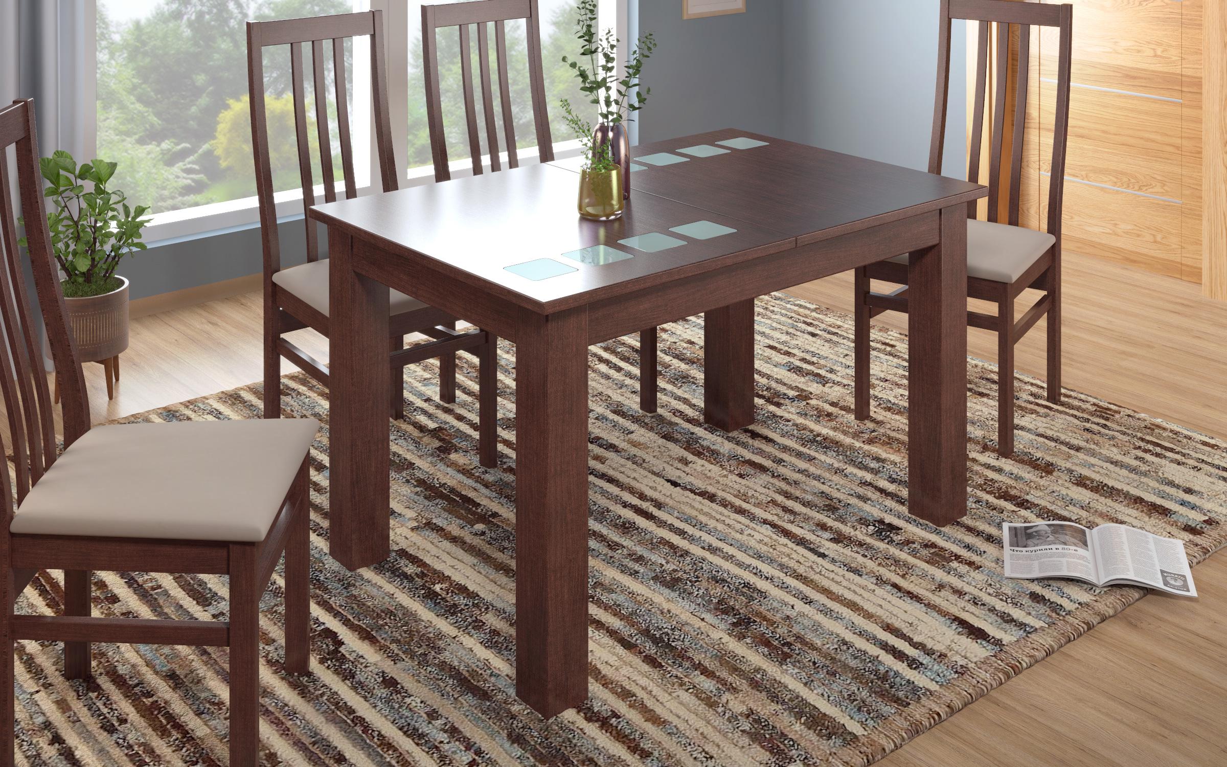 Masa dining Altera, wenge  2