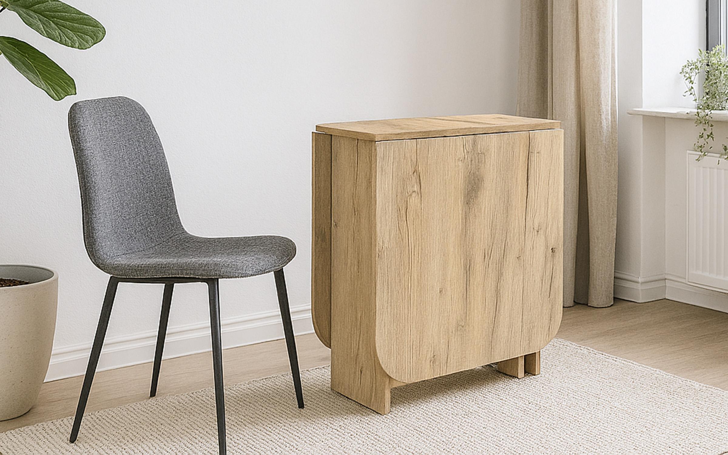 Masa dining extensibila Evira, stejar auriu craft  2