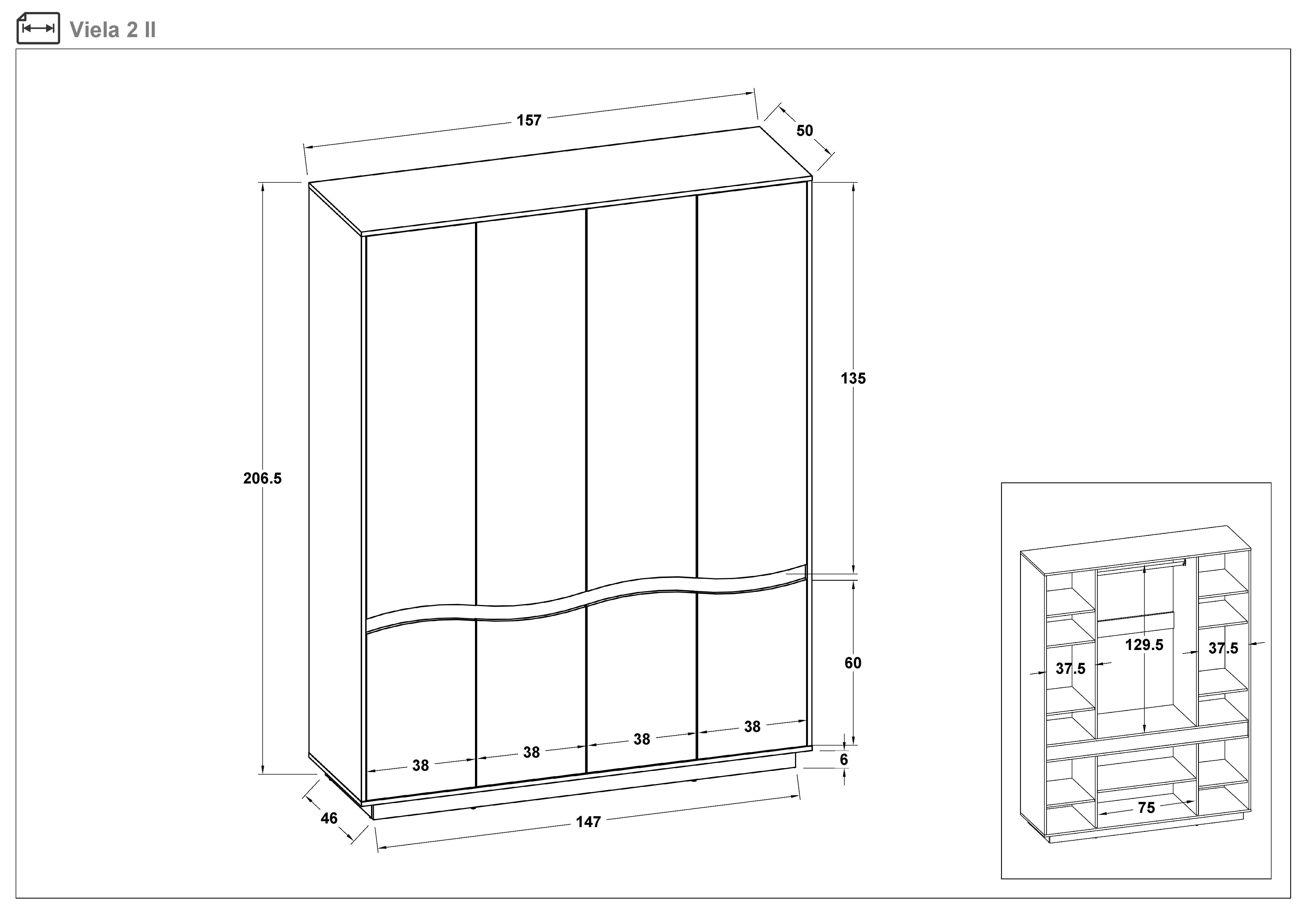 Dulap Viela 2 II,   2