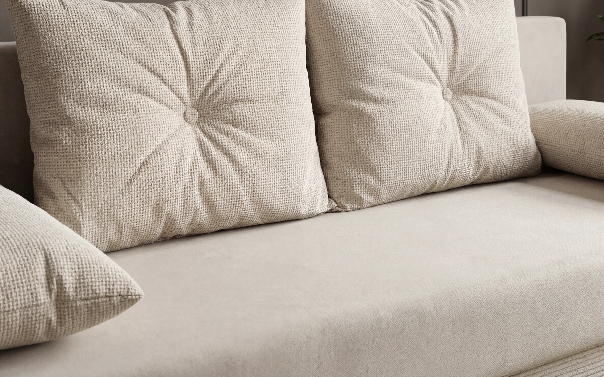 Canapea extensibila Victorio, bej deschis  6