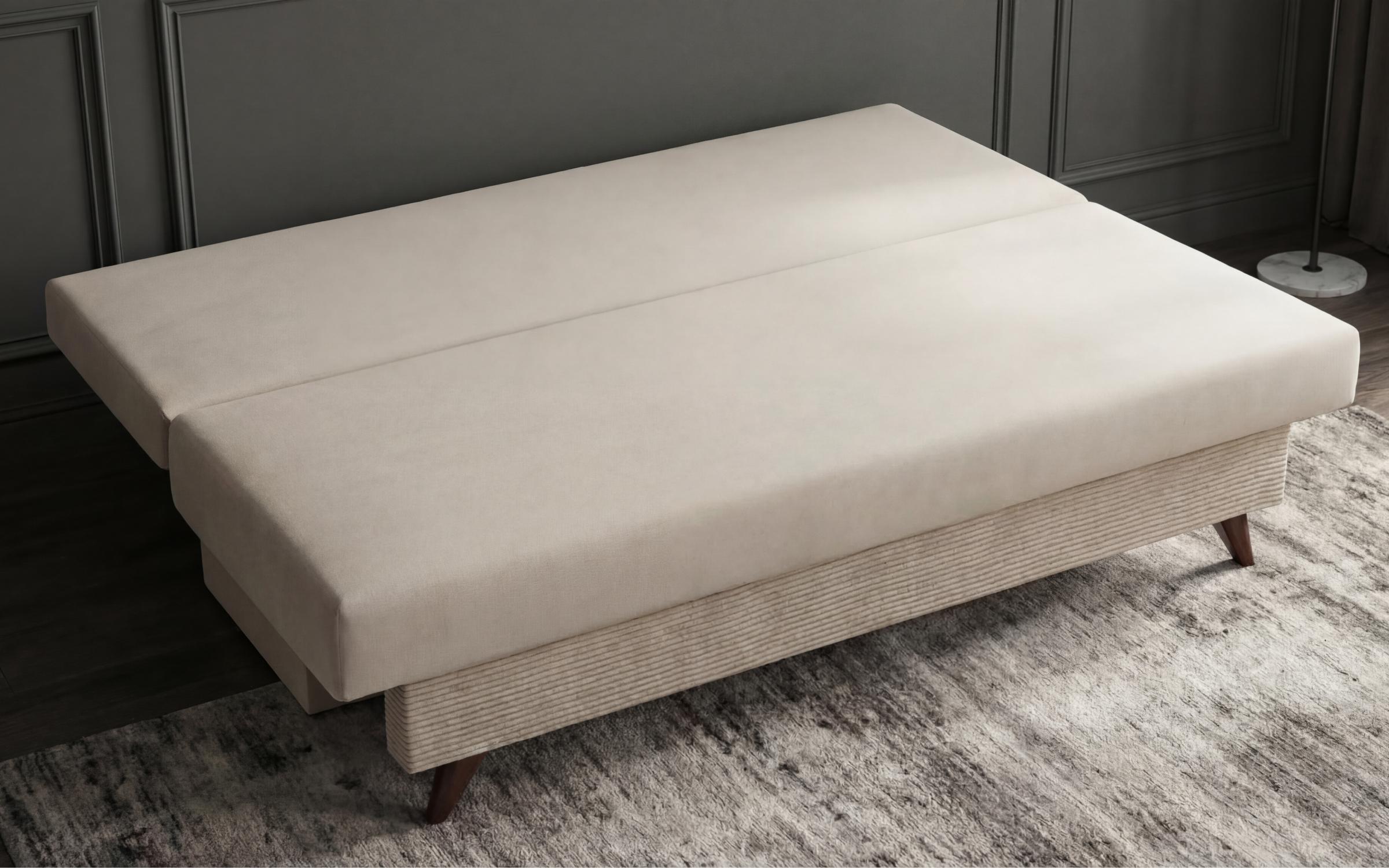 Canapea extensibila Victorio, bej deschis  5