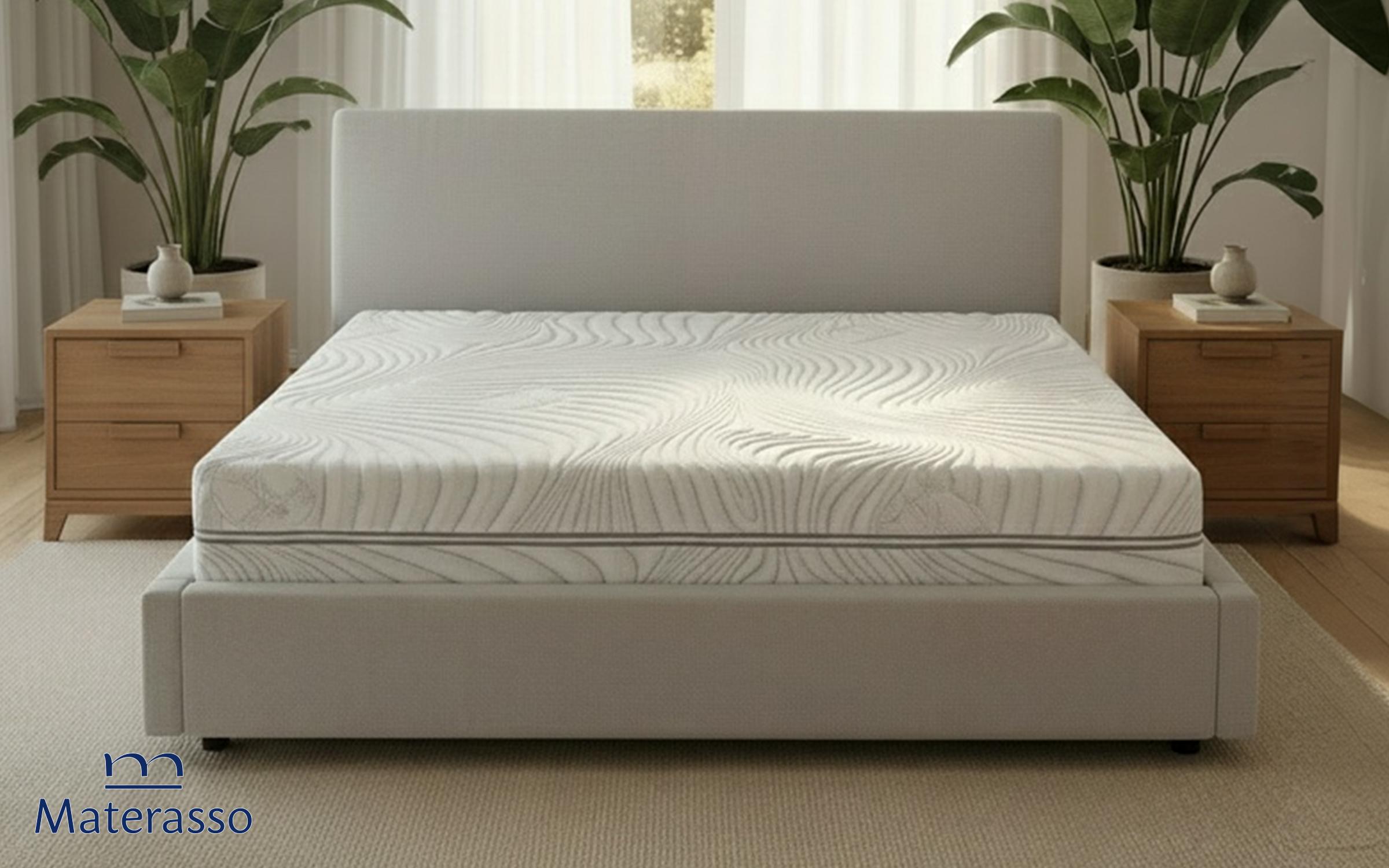 Saltea 140/200, cu doua fete Visco Wind, alb  2