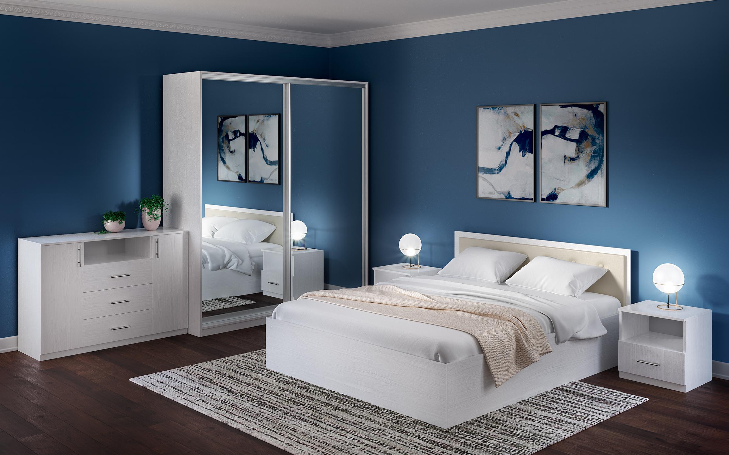 Comoda Komo, textura alba  7