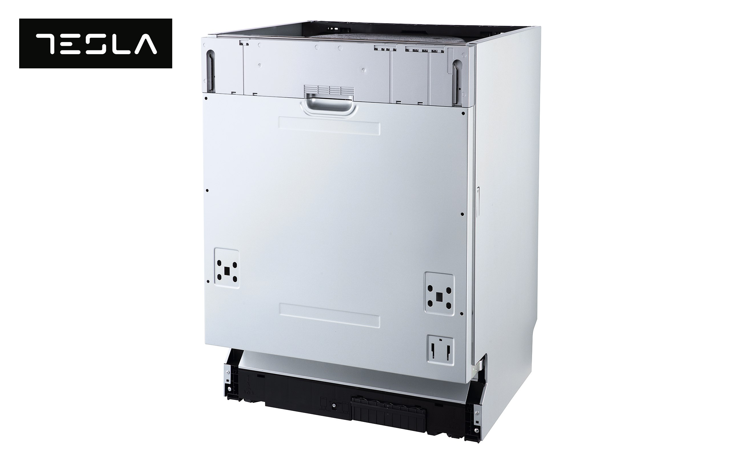 Masina de spalat vase incorporabila TESLA WDI661M, inox  3