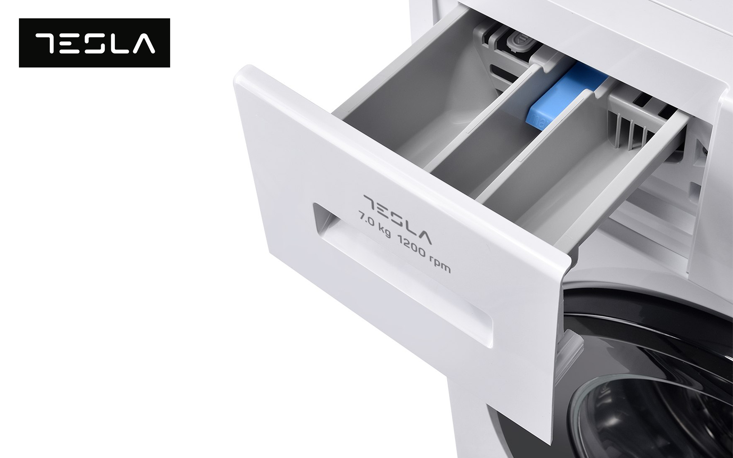 Masina de spalat rufe TESLA WF71230T, alb  4