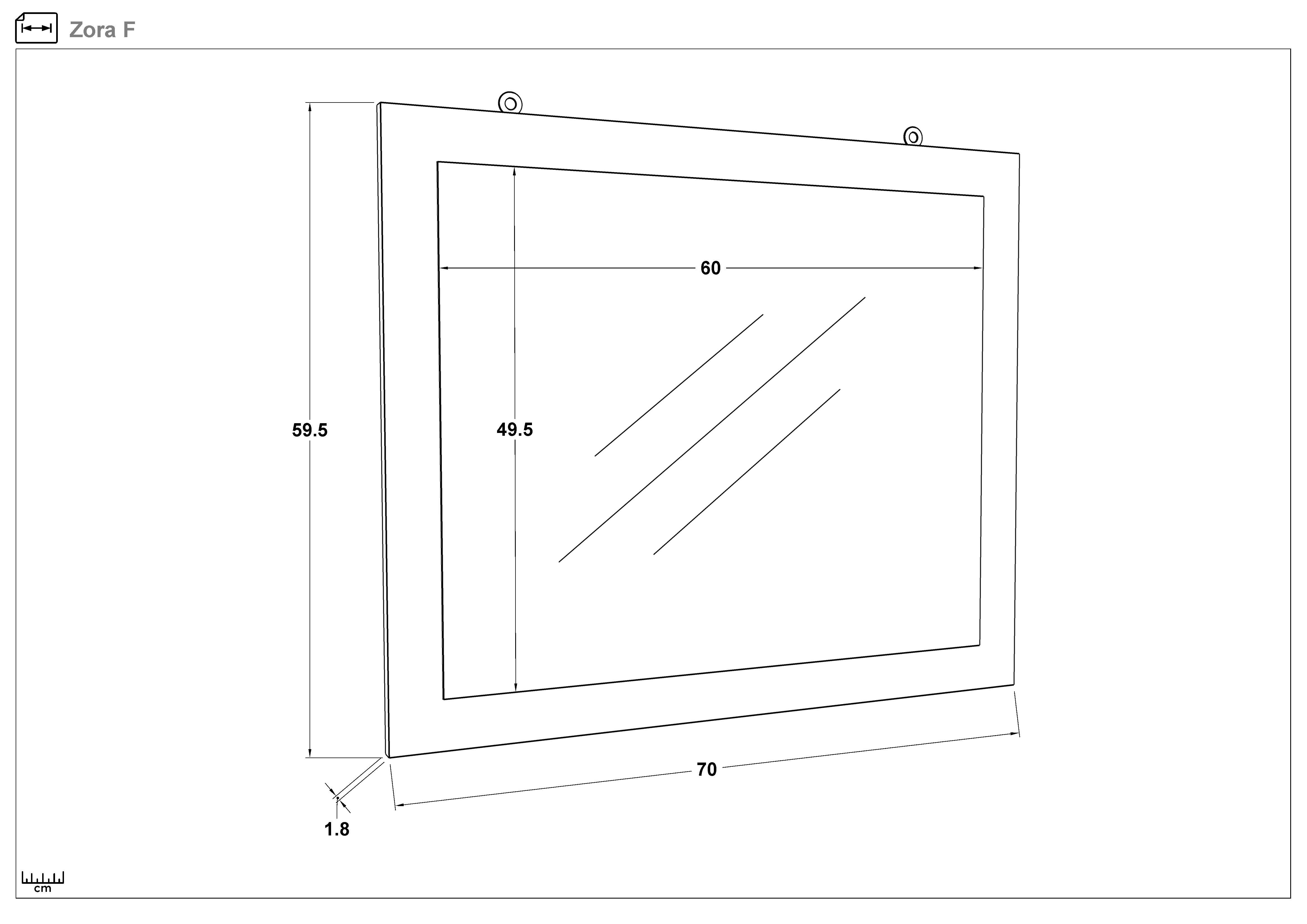 Set dormitor 160/200 Zora + saltea, stejar antic + alb lucios  6