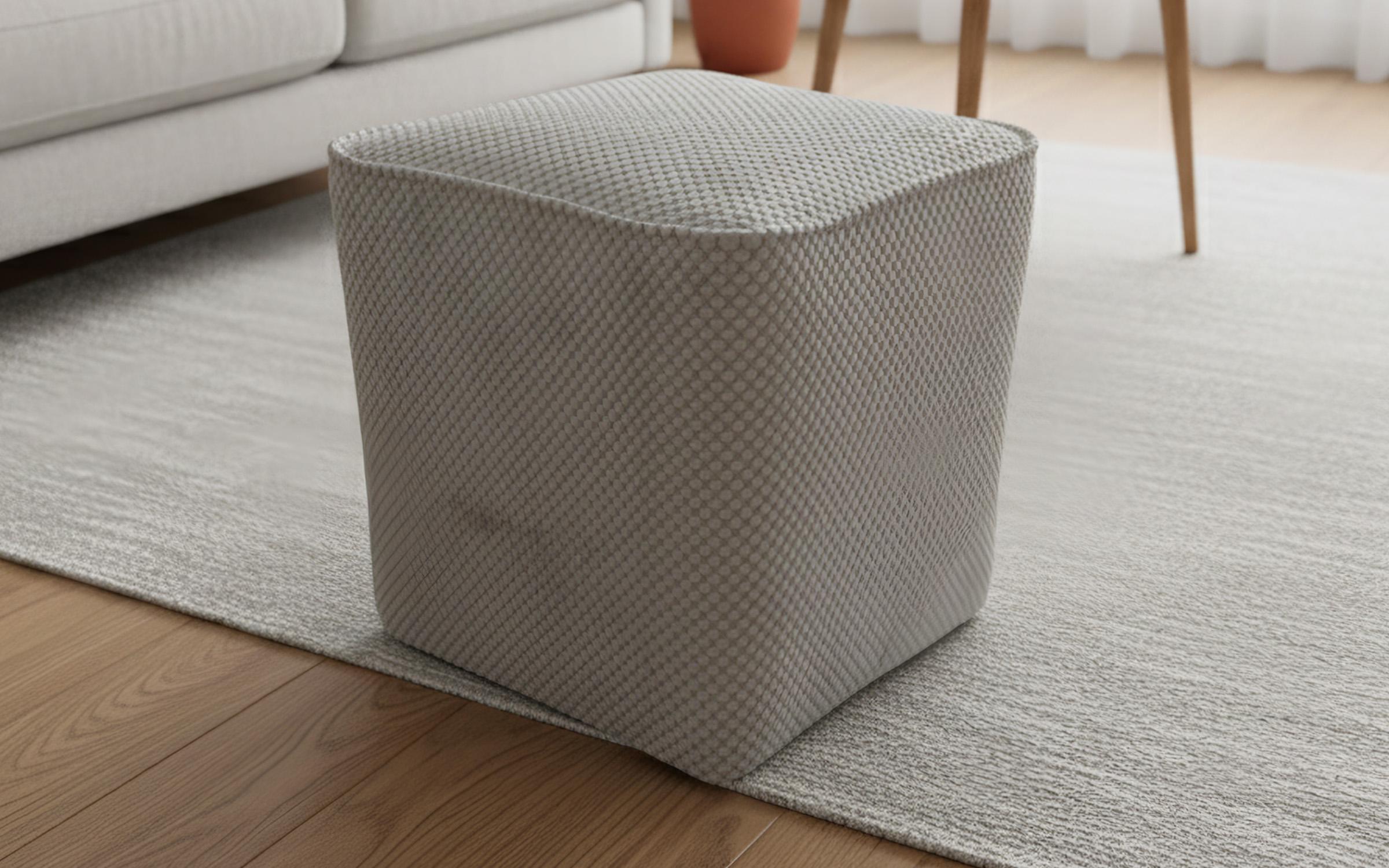 Taburet Moli, gri deschis  1