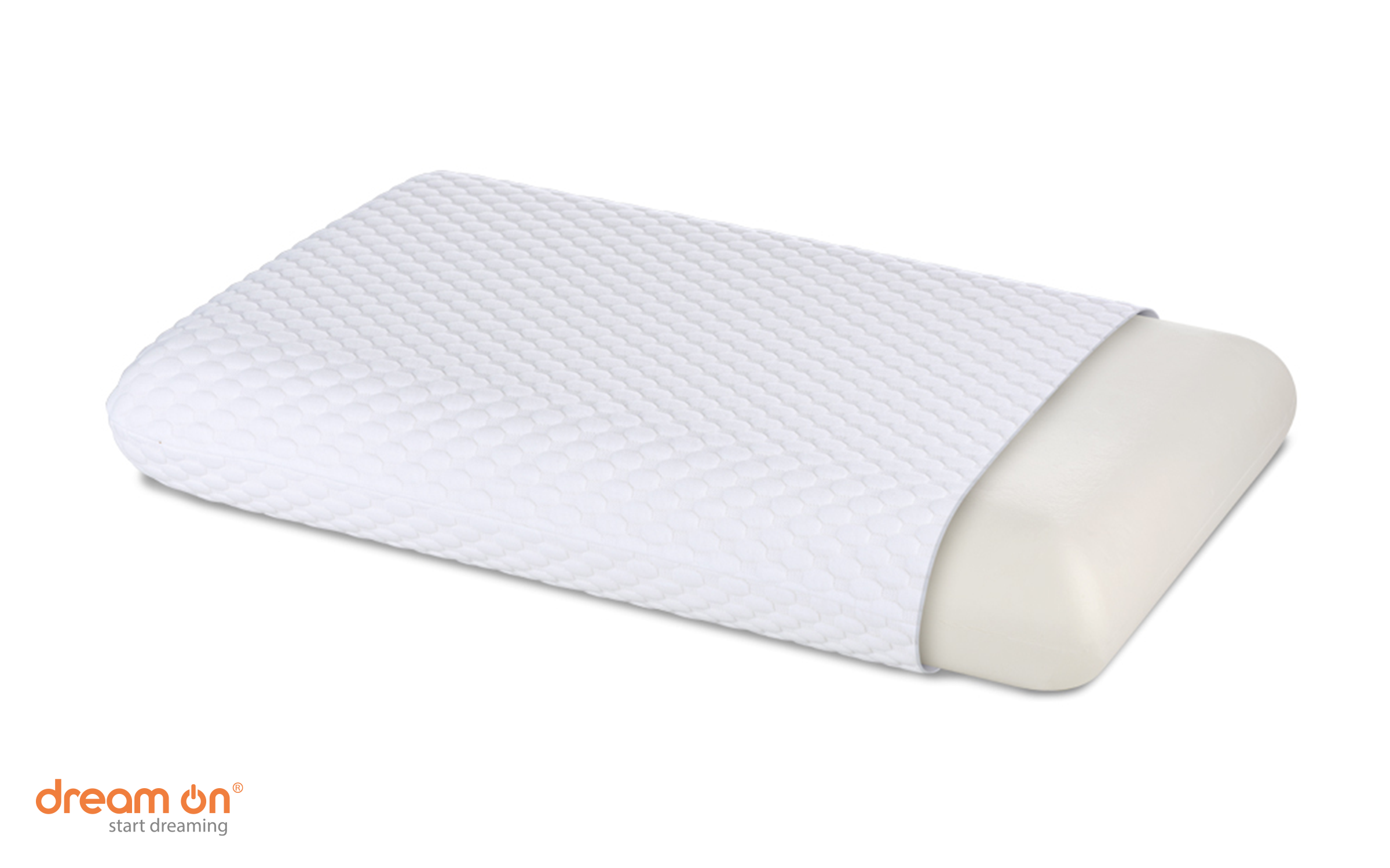 Perna 68/40 Memory Comfort, alb  2