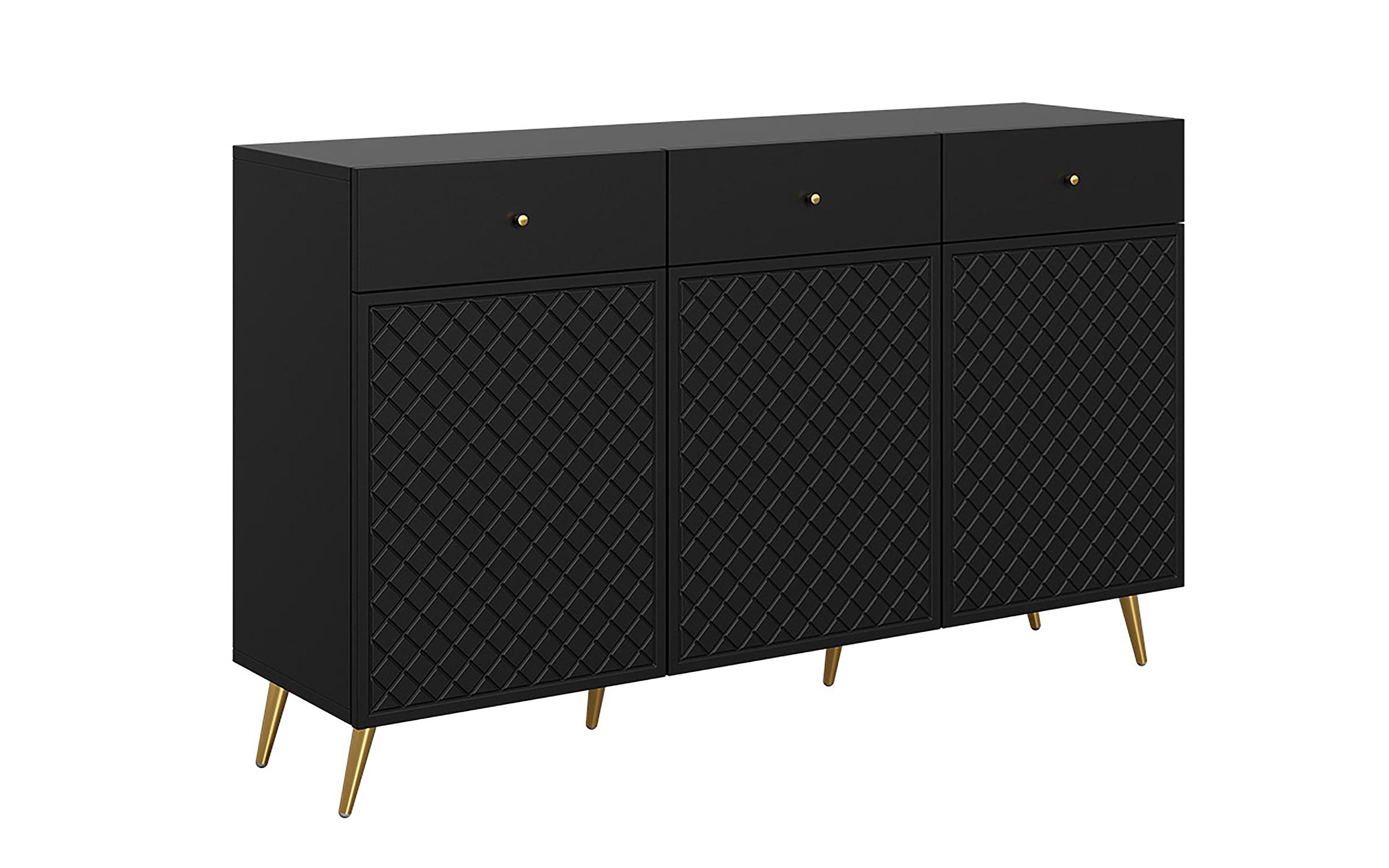Comoda Terea 150, negru  2
