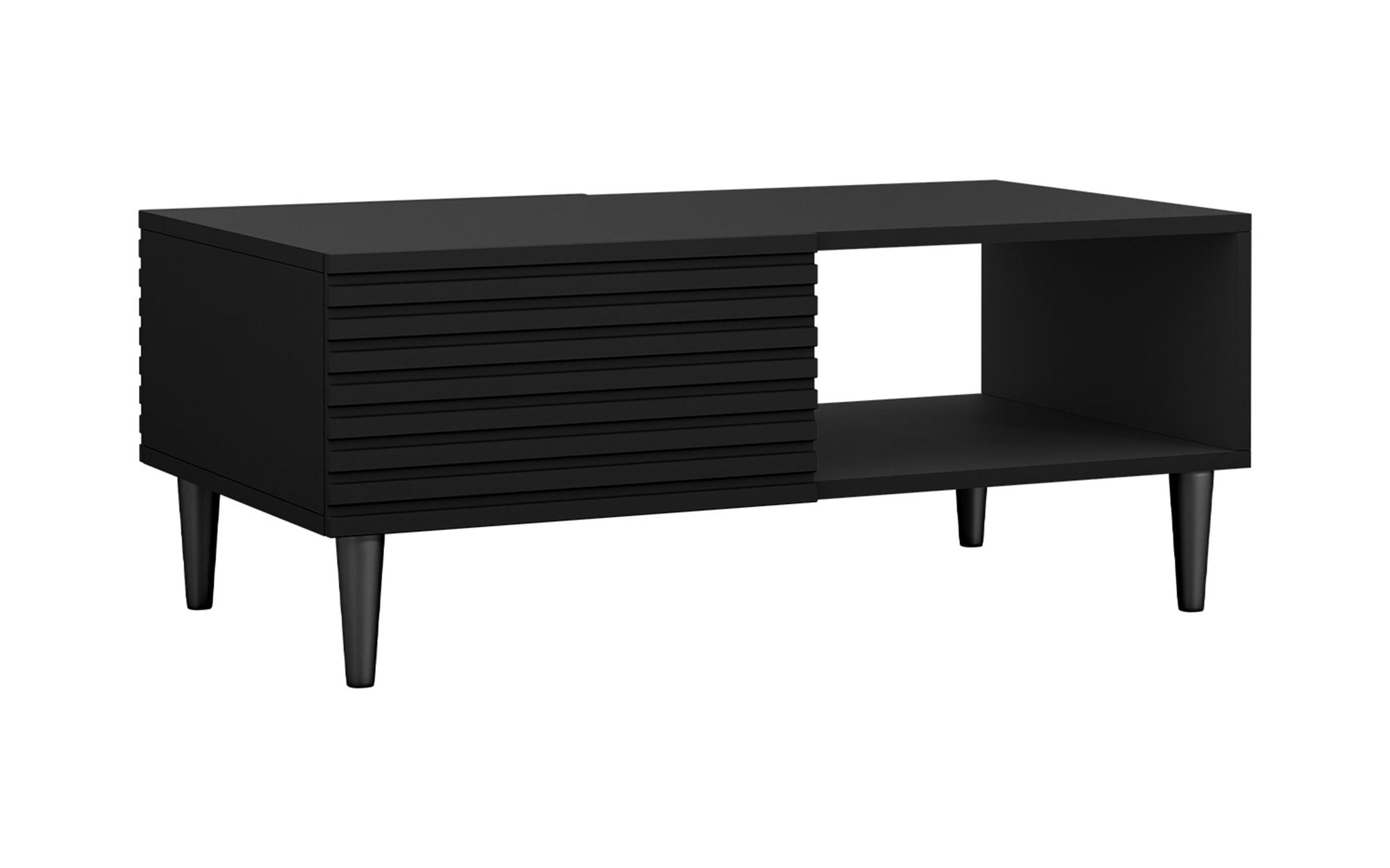 Masuta de cafea Tido, negru  2