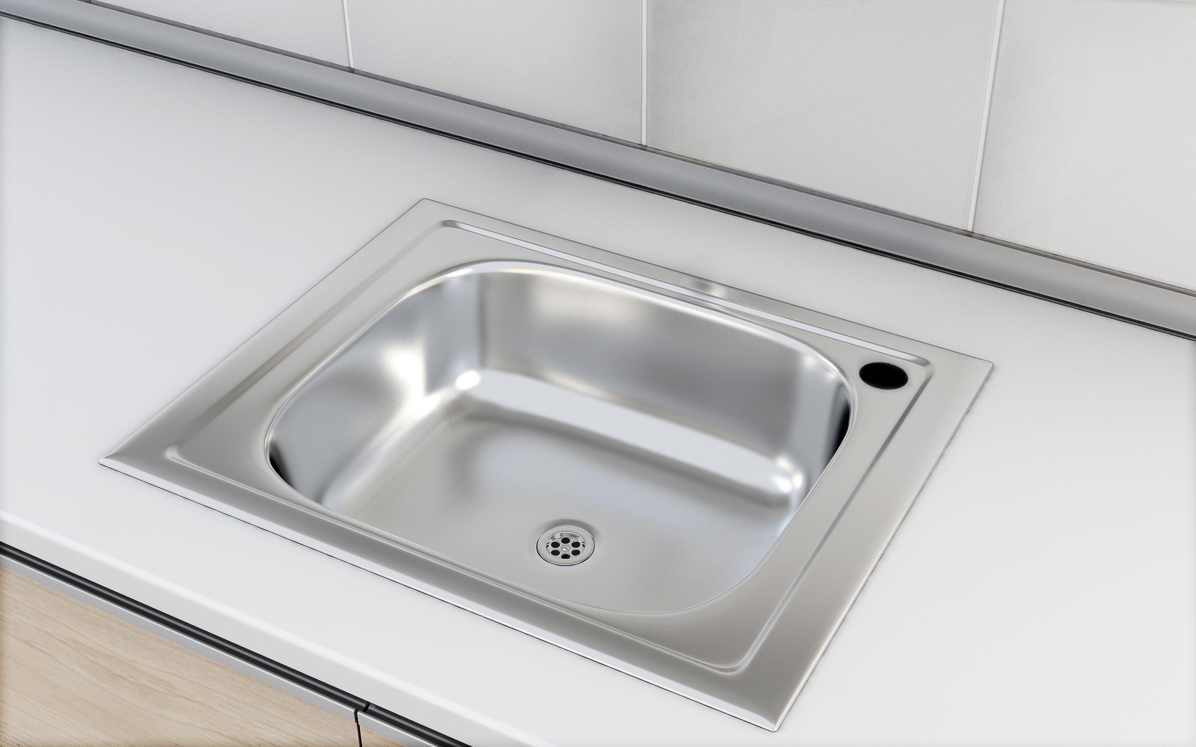 Chiuveta AN4050, crom, adancime 14 cm  1