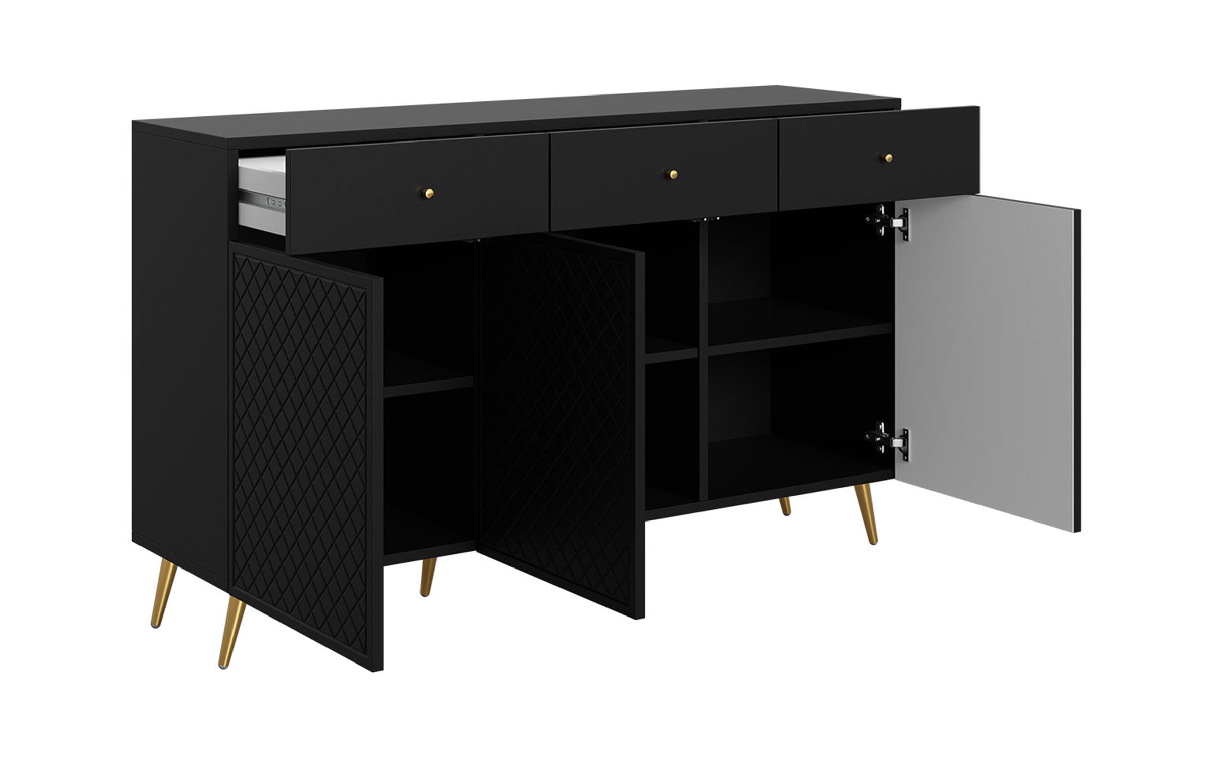 Comoda Terea 150, negru  8