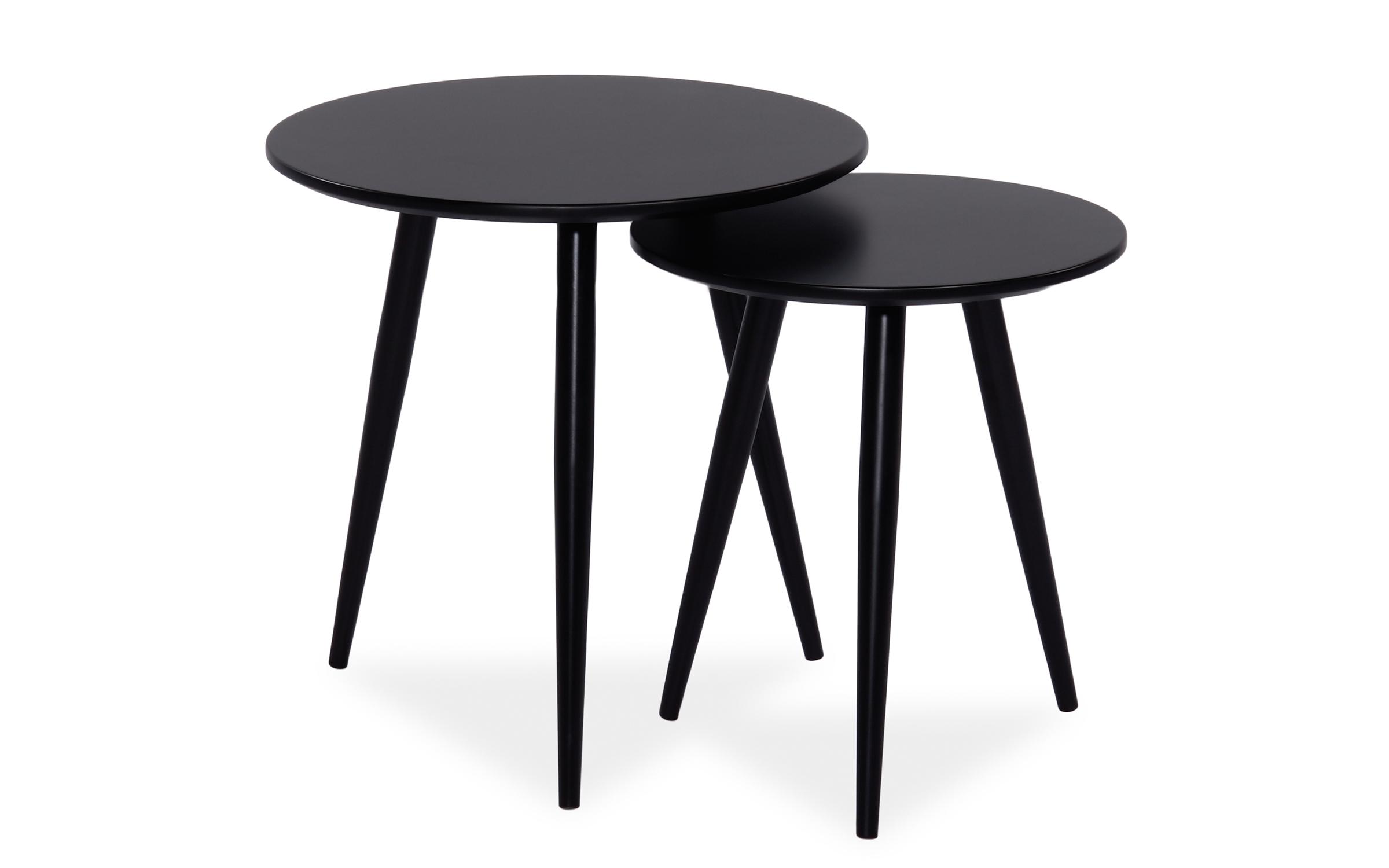 Set masute de cafea Cleo, negru  1