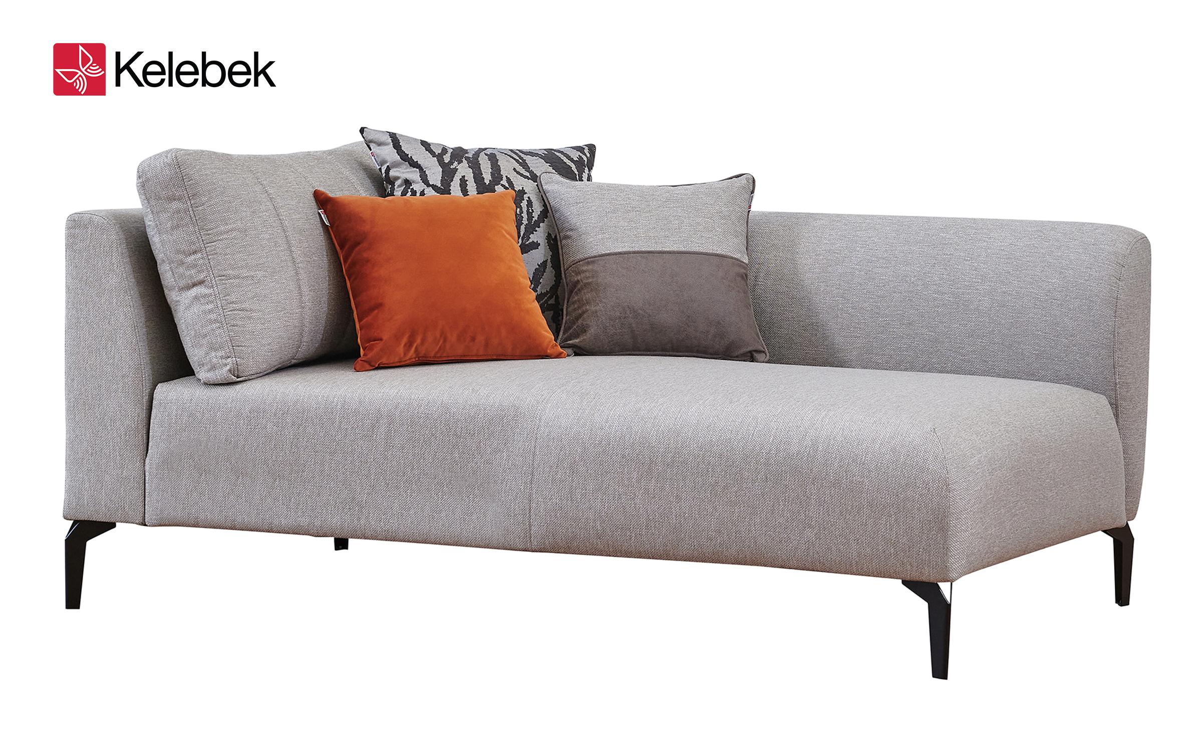 Set de living Corneli, gri deschis  6