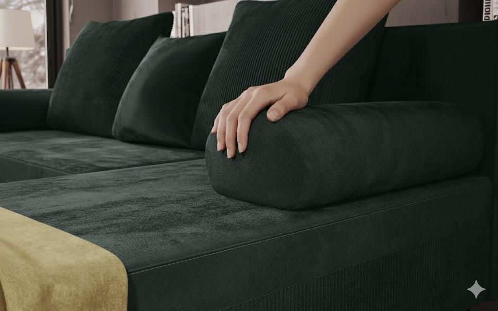 Coltar extensibil Delano, verde  6