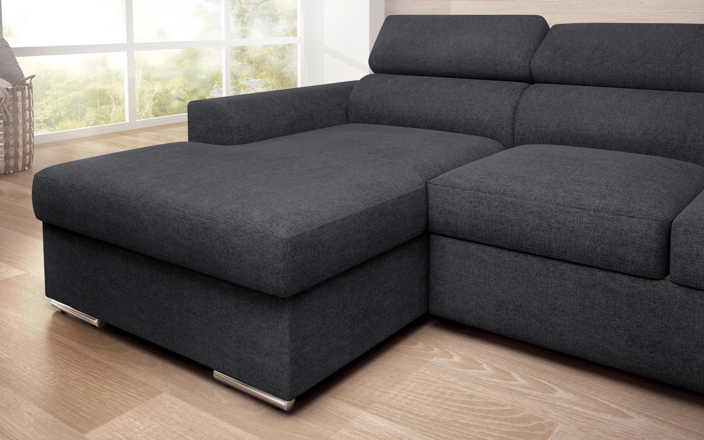 Coltar extensibil Morgan, gri inchis  6