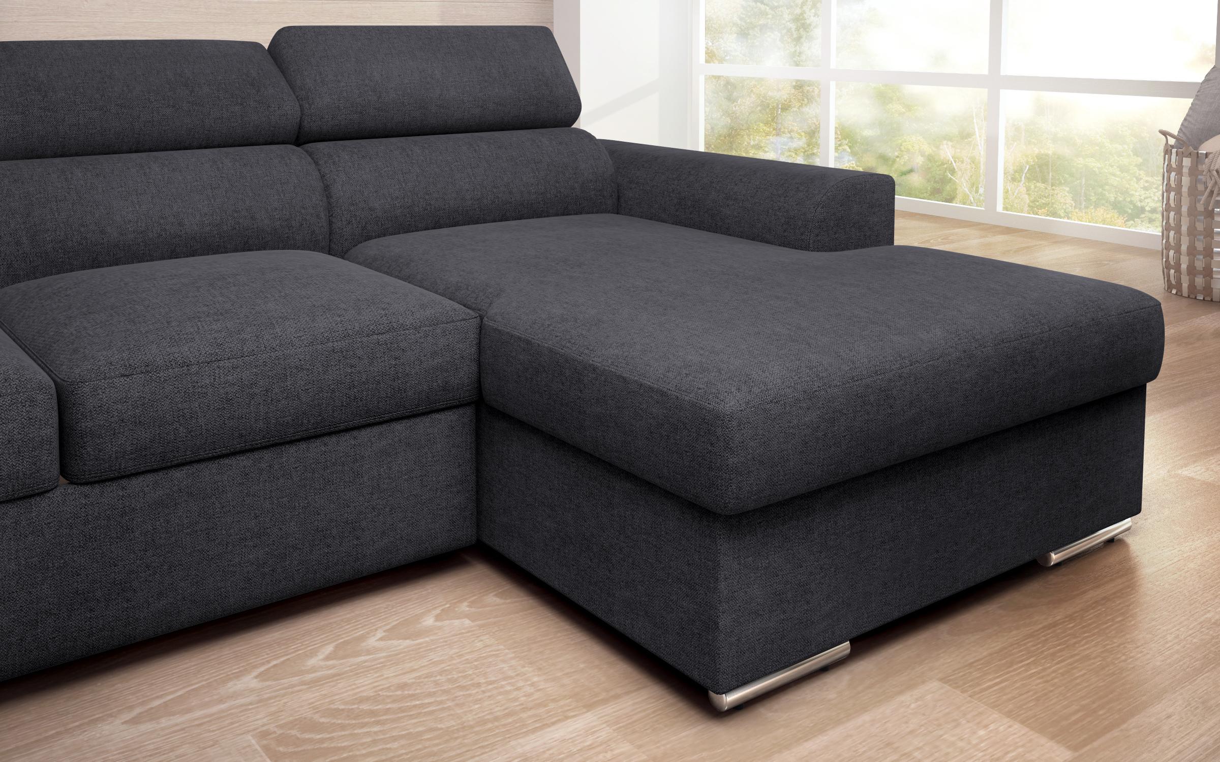 Coltar extensibil Morgan, gri inchis  6