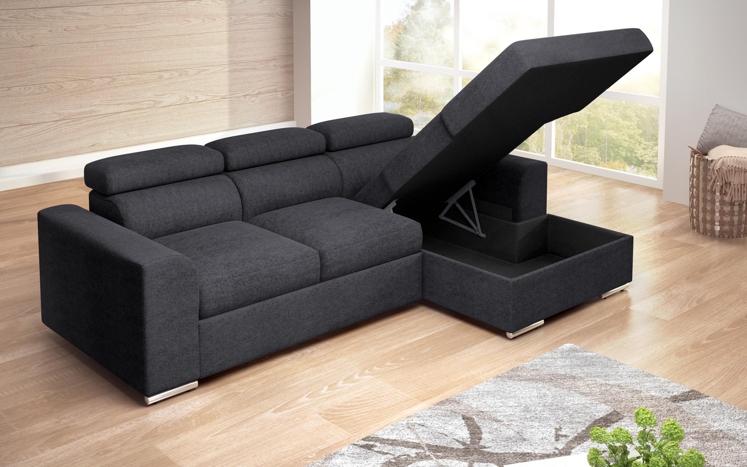 Coltar extensibil Morgan, gri inchis  10