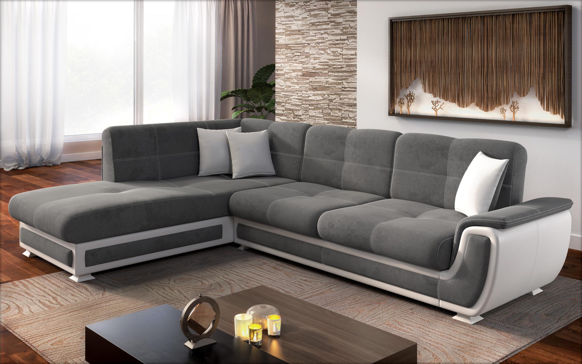 Coltar Princess II + mecanism click-clack, gri + piele alba  3
